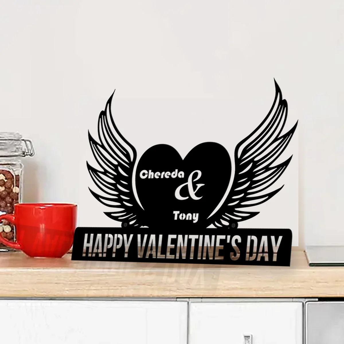 Custom with Winged Heart For You Desk Name Plate, Metal Nameplate For Desk, Love Metal Desk Decor, Valentine's Day Decor
Custom with Winged Heart For You Desk Name Plate, Metal Nameplate For Desk, Love Metal Desk Decor, Valentine's Day Decor