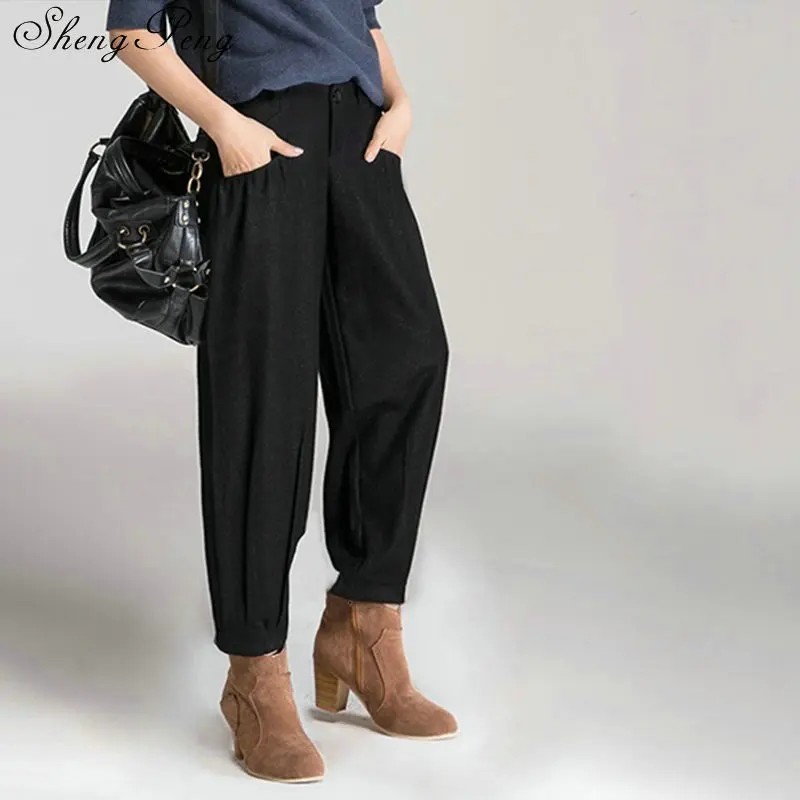 Fashion women 2023 Baggy pants women ladies elegant business office pants trousers autumn winter harem pants women V2938
Fashion women 2023 Baggy pants women ladies elegant business office pants trousers autumn winter harem pants women V2938