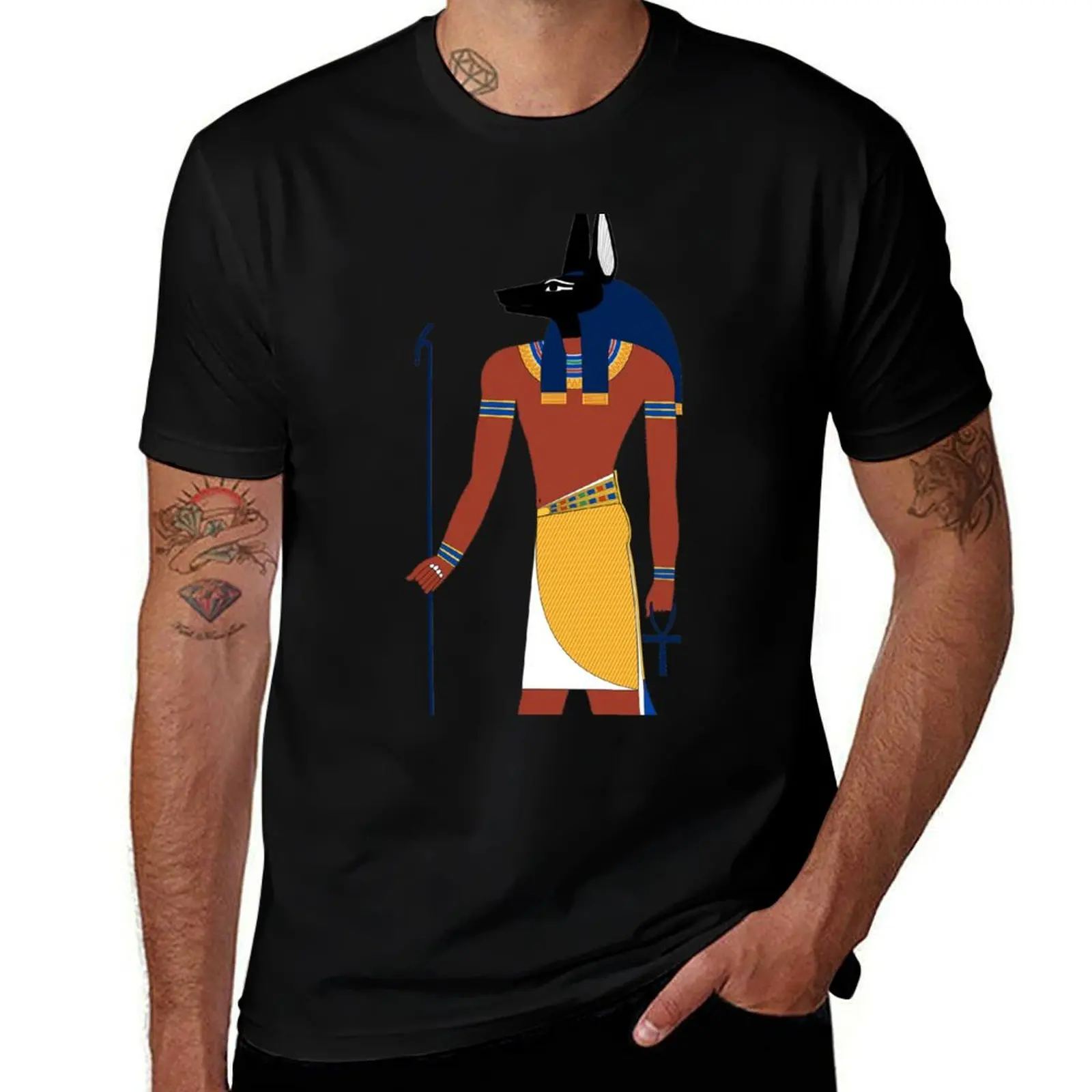 Anubis in Ancient Egypt T-Shirt men t shirt cotton 100% t shirts for man cotton soft T-Shirt
Anubis in Ancient Egypt T-Shirt men t shirt cotton 100% t shirts for man cotton soft T-Shirt