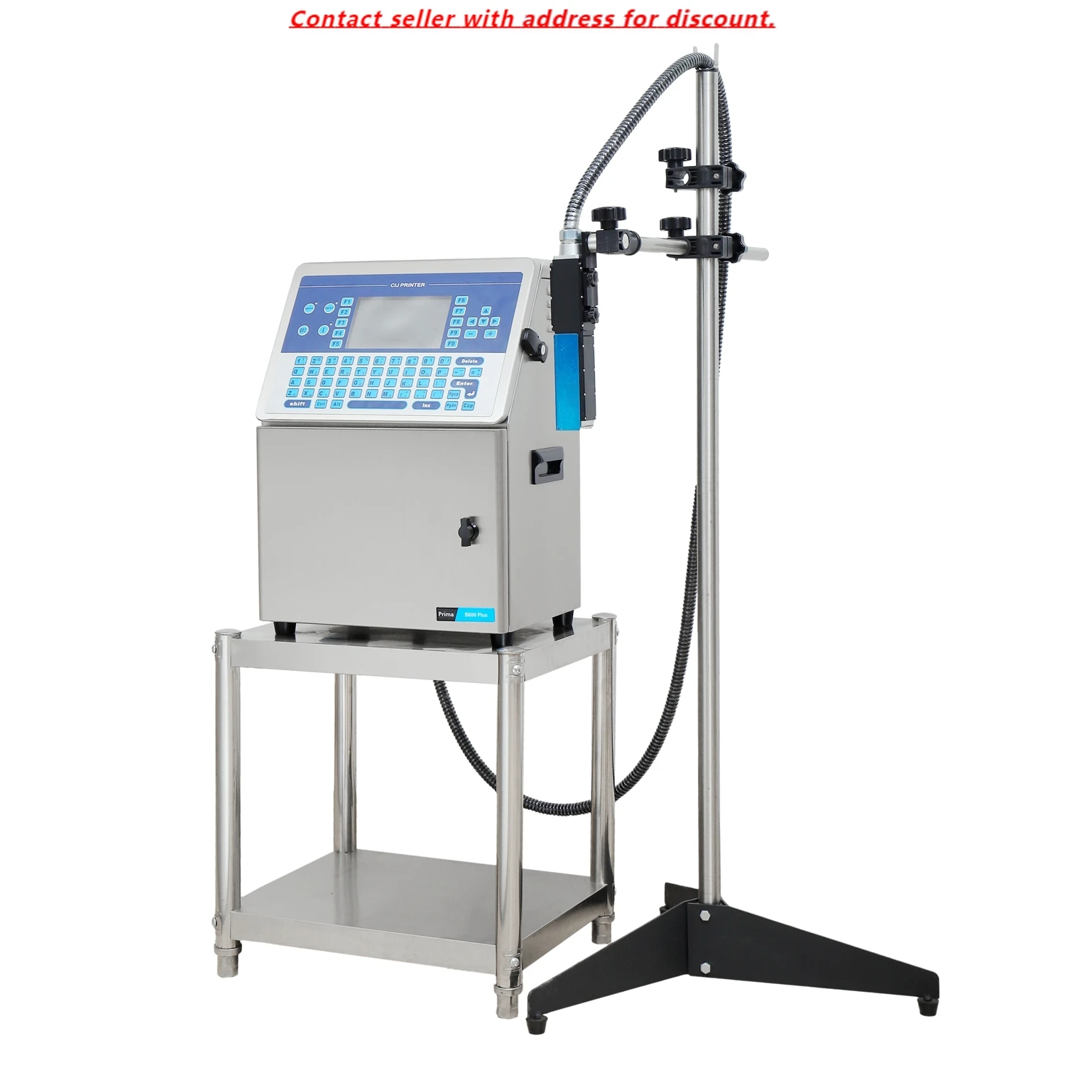 Color Printing Small Character Continuous Inkjet Printer PRIMA-B600 Plus W
Color Printing Small Character Continuous Inkjet Printer PRIMA-B600 Plus W