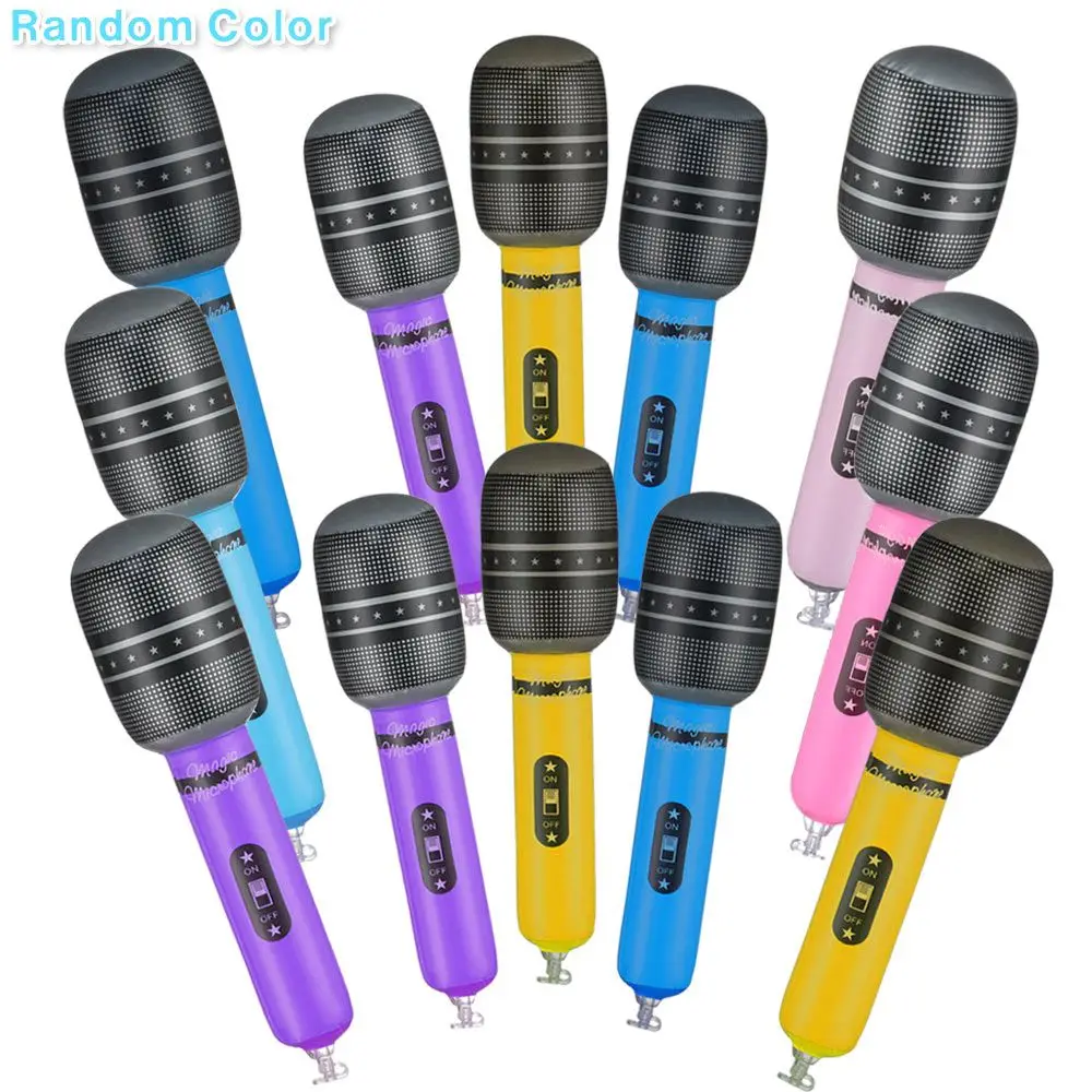 12Pcs Gifts Musical Concert Themed Party Role Play Stage Blow Up Inflatable Microphones Photo Props Inflated
12Pcs Gifts Musical Concert Themed Party Role Play Stage Blow Up Inflatable Microphones Photo Props Inflated