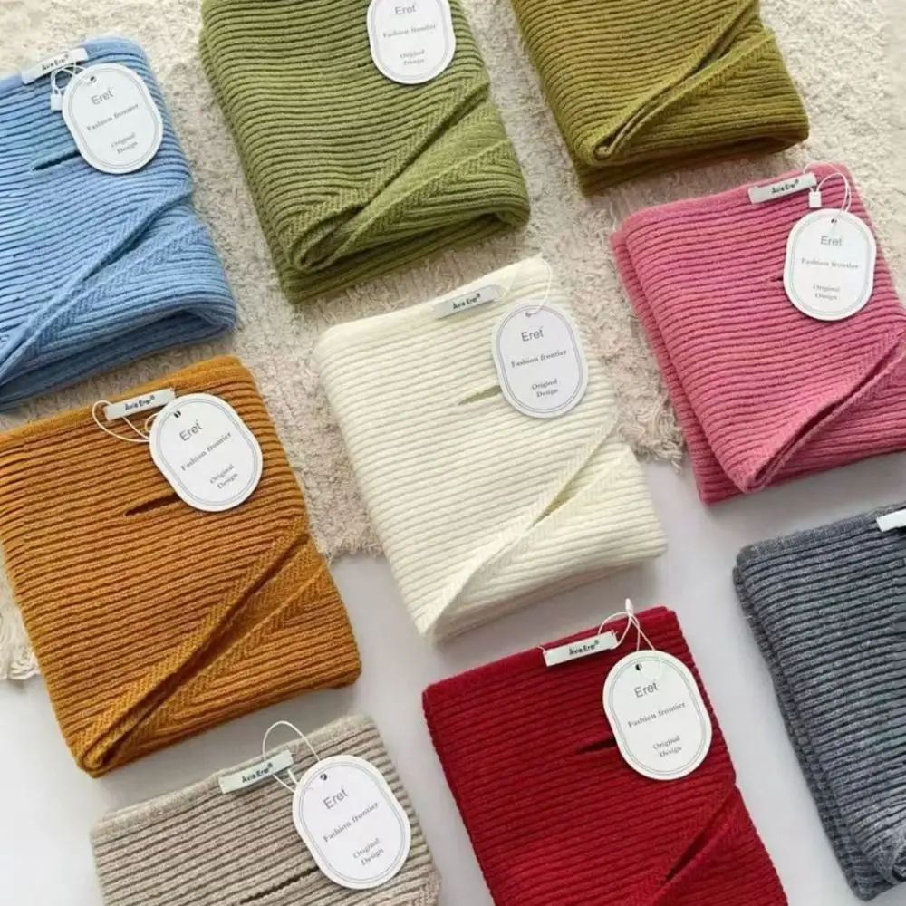 Fashion Solid Color Wool Knitted Scarf Warm Neck Protection Triangular Scarf Multi-functional Women Shawl Winter
Fashion Solid Color Wool Knitted Scarf Warm Neck Protection Triangular Scarf Multi-functional Women Shawl Winter