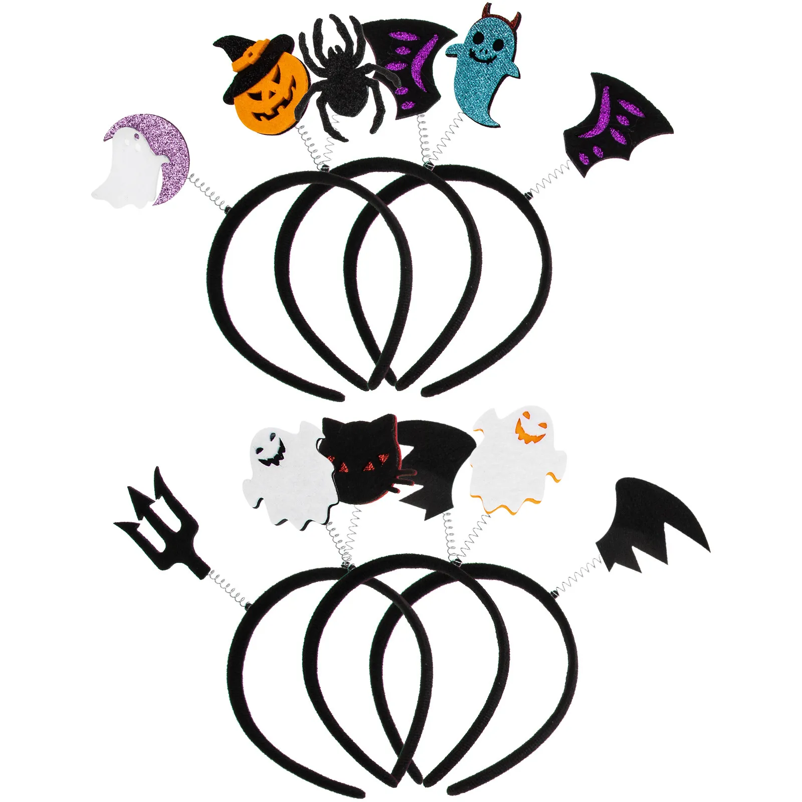 6Pcs Halloween Hair Hoops Party Headbands for Girls Boys Premium Non-Woven Plastic Hairbands Comfortable Portable Festival
6Pcs Halloween Hair Hoops Party Headbands for Girls Boys Premium Non-Woven Plastic Hairbands Comfortable Portable Festival