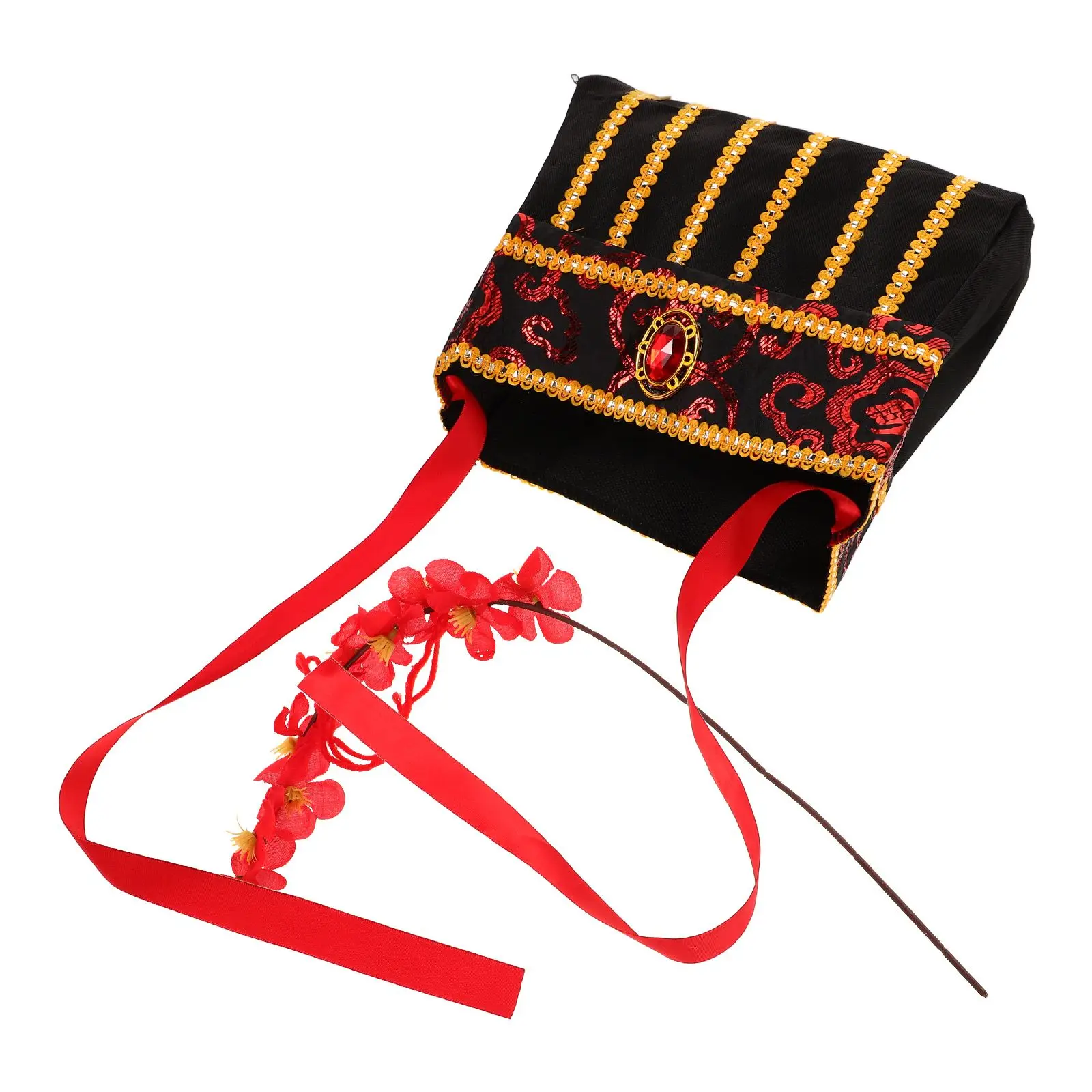 Traditional Cloth Hat for Adults Chinese Style Cosplay Hat Prop for Festivals and Parties Retro Chinese Hat Decorative Headgear
Traditional Cloth Hat for Adults Chinese Style Cosplay Hat Prop for Festivals and Parties Retro Chinese Hat Decorative Headgear