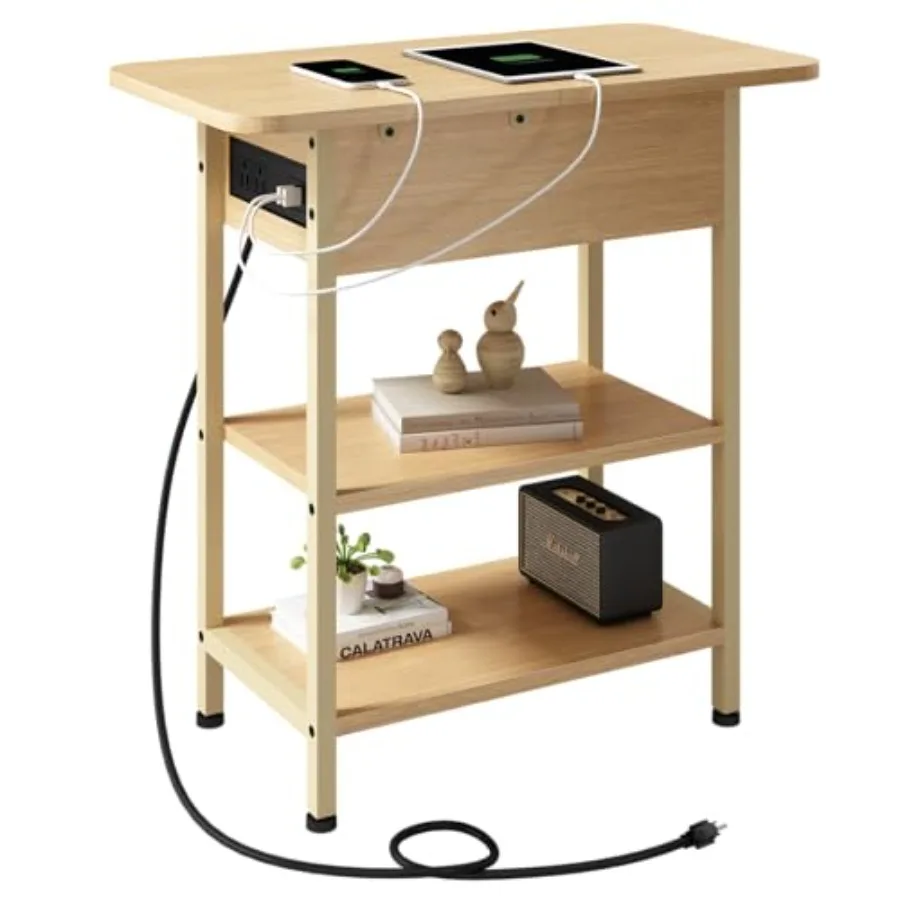 End Table with Charging Station Flip Top Side Table with USB Ports and Outlets Nightstand for Small Spaces Bedside Tables with
End Table with Charging Station Flip Top Side Table with USB Ports and Outlets Nightstand for Small Spaces Bedside Tables with