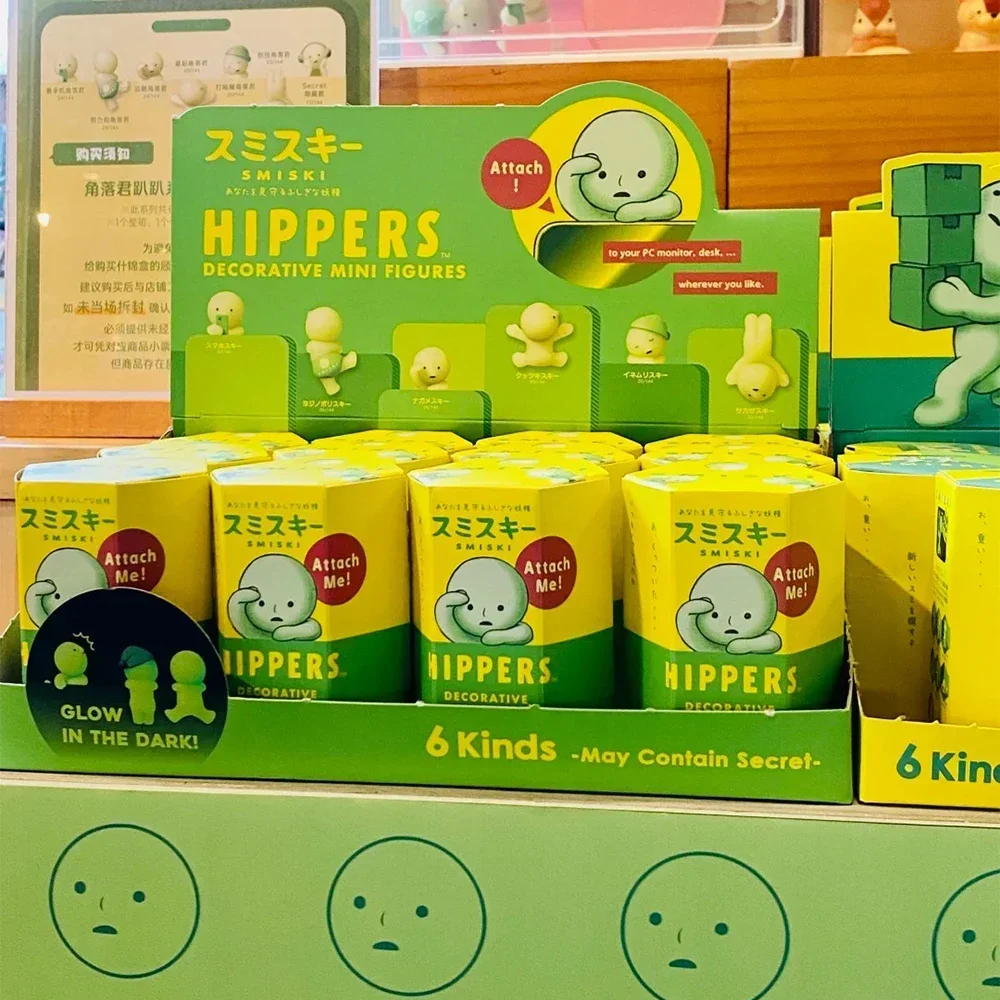 Hot Smiski Hippers Noctilucent Green Doll Blind Box Cute Sonny Angel Decoration Mini Figure Anime Mystery Box Toy Christmas Gift
Hot Smiski Hippers Noctilucent Green Doll Blind Box Cute Sonny Angel Decoration Mini Figure Anime Mystery Box Toy Christmas Gift