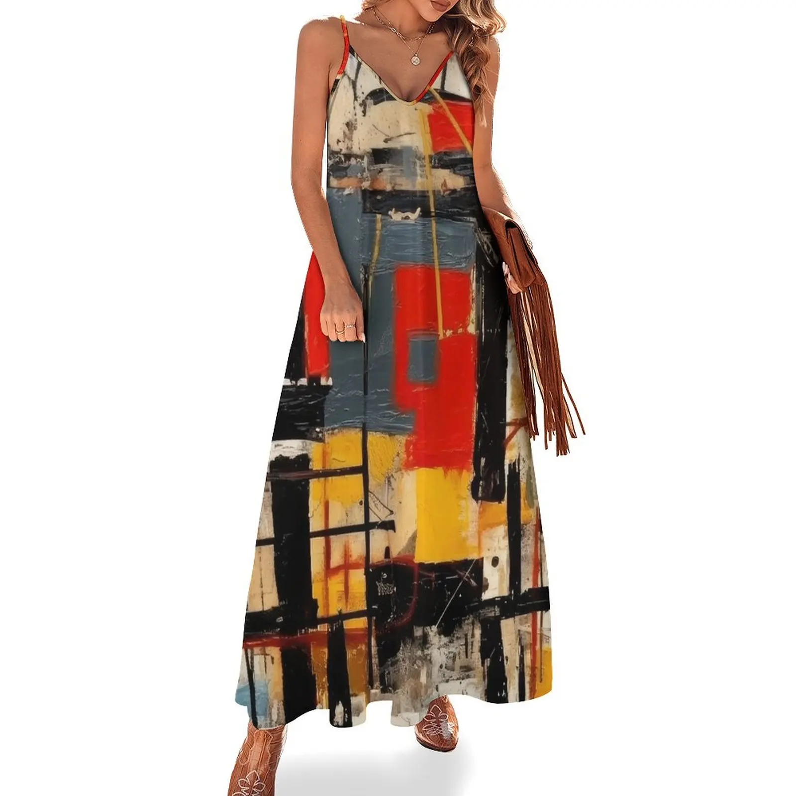 Modern art portrait 09 Sleeveless Dress ceremony dresses dresses for woman Dress
Modern art portrait 09 Sleeveless Dress ceremony dresses dresses for woman Dress