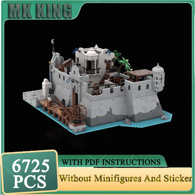 Moc Building Blocks Pirate Castle Defense Model Technology Bricks DIY Medieval Castle Model Assembly Holiday Construstion Toy
Moc Building Blocks Pirate Castle Defense Model Technology Bricks DIY Medieval Castle Model Assembly Holiday Construstion Toy