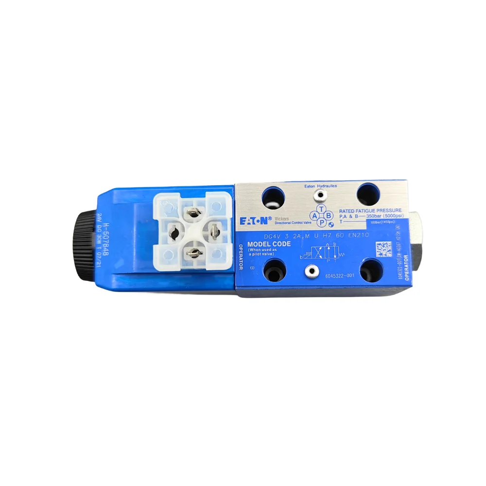 Directly Selling Eaton Original DG4V-3-2A-M-U-H7-60 Directional Control Valve Hydraulic Solenoid Valve
Directly Selling Eaton Original DG4V-3-2A-M-U-H7-60 Directional Control Valve Hydraulic Solenoid Valve