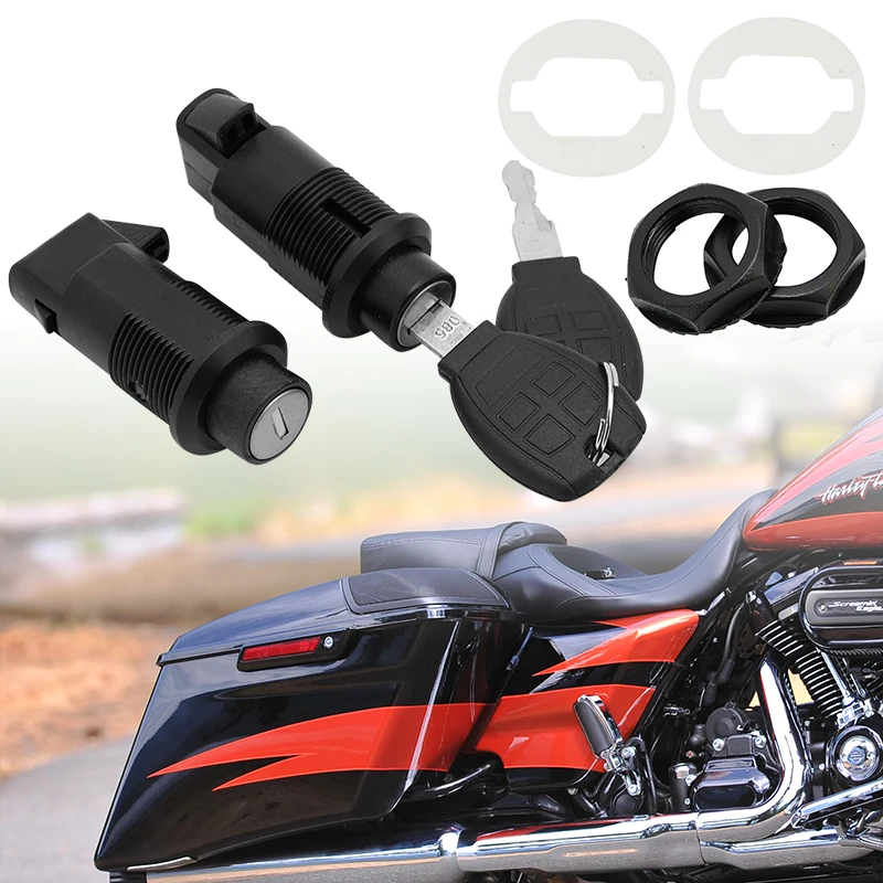 1 Pair Lock Set With 2 Keys New Fit for Universal Motorcycle Accessories Hard Saddlebag For Harley Honda Yamaha Suzuki Kawasaki
1 Pair Lock Set With 2 Keys New Fit for Universal Motorcycle Accessories Hard Saddlebag For Harley Honda Yamaha Suzuki Kawasaki