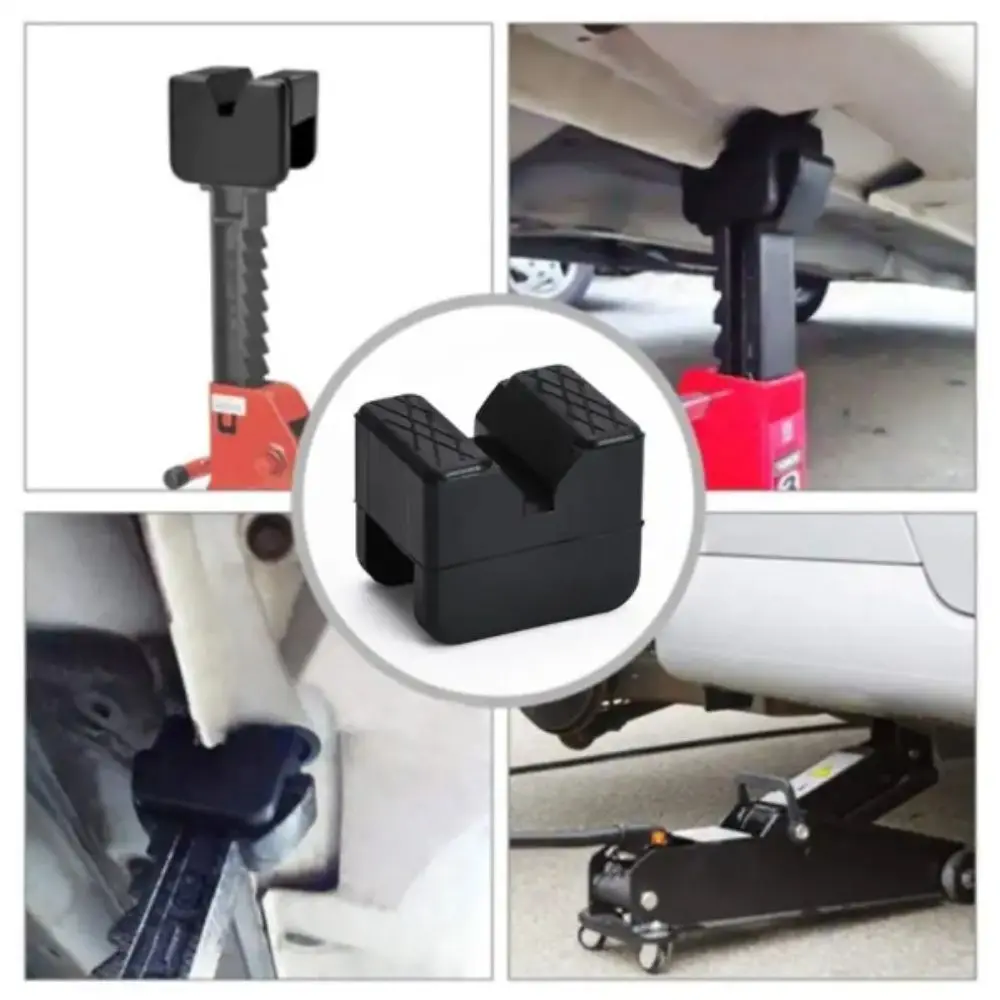 Car Jack Rubber Pad Car Slotted Lift Jack Stand Rubber Pads Universal Repair Tools Frame Protector Adapter Jacking Tools
Car Jack Rubber Pad Car Slotted Lift Jack Stand Rubber Pads Universal Repair Tools Frame Protector Adapter Jacking Tools