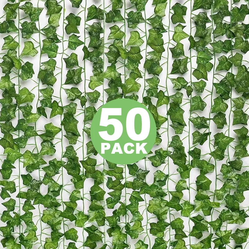 Artificial Green Ivy Leaf Rattan Creeper Leaves Vine Hanging Garland DIY Fake Flowers Plants for Garden Wedding Party Home Decor
Artificial Green Ivy Leaf Rattan Creeper Leaves Vine Hanging Garland DIY Fake Flowers Plants for Garden Wedding Party Home Decor