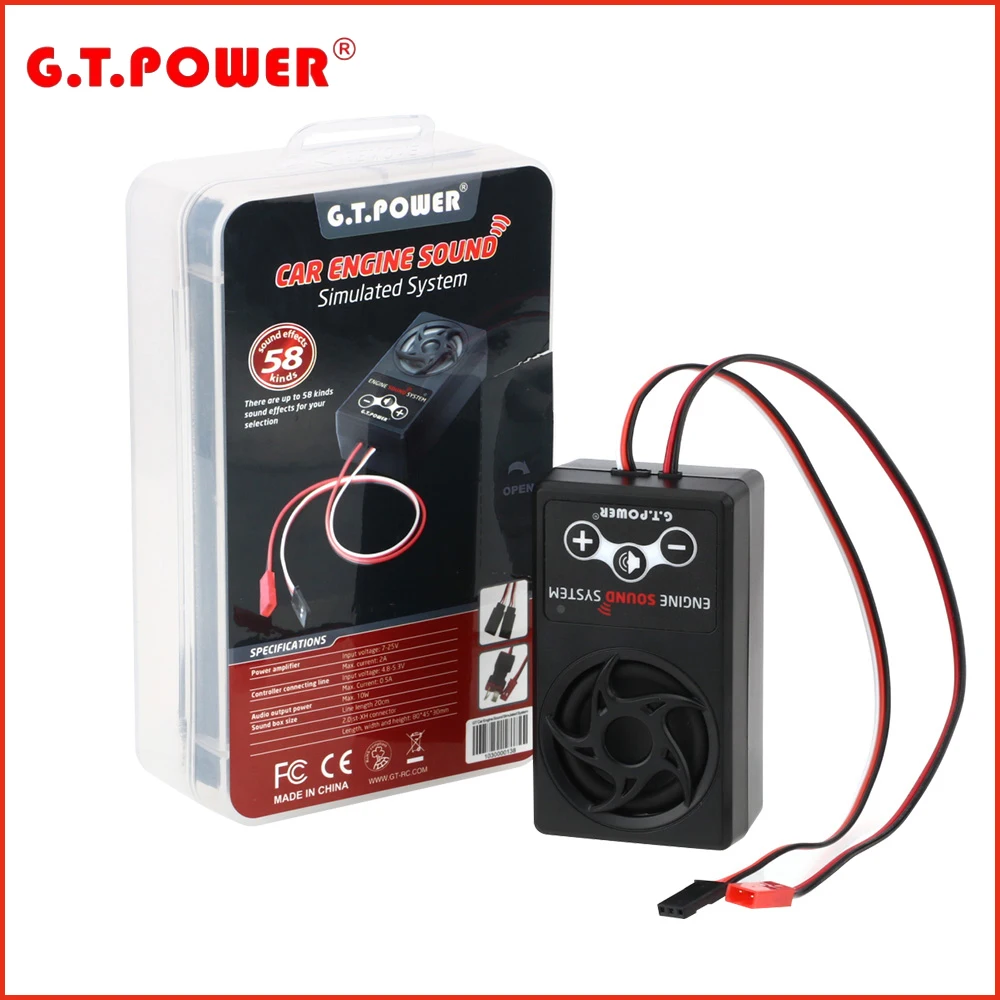 Система имитации звука двигателя G.T.Power GT Power
Система имитации звука двигателя G.T.Power GT Power