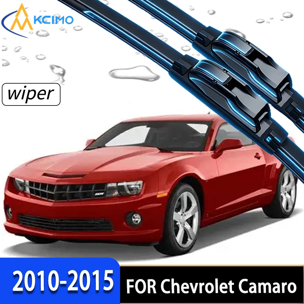 Premium Front Wiper Blades with Durable Rubber, Stable All-Weather Wiping for Chevrolet Camaro 2010-2015
Premium Front Wiper Blades with Durable Rubber, Stable All-Weather Wiping for Chevrolet Camaro 2010-2015