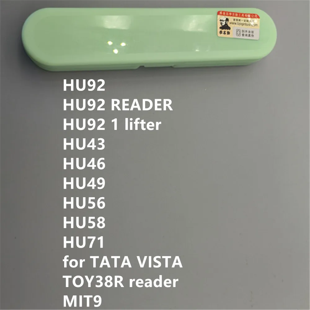 2in1 lishi tool HU92 HU92 READER HU92 1 lifter HU43 HU46 HU49 HU56 HU58 HU71 for TATA VISTA TOY38R reader MIT9
2in1 lishi tool HU92 HU92 READER HU92 1 lifter HU43 HU46 HU49 HU56 HU58 HU71 for TATA VISTA TOY38R reader MIT9