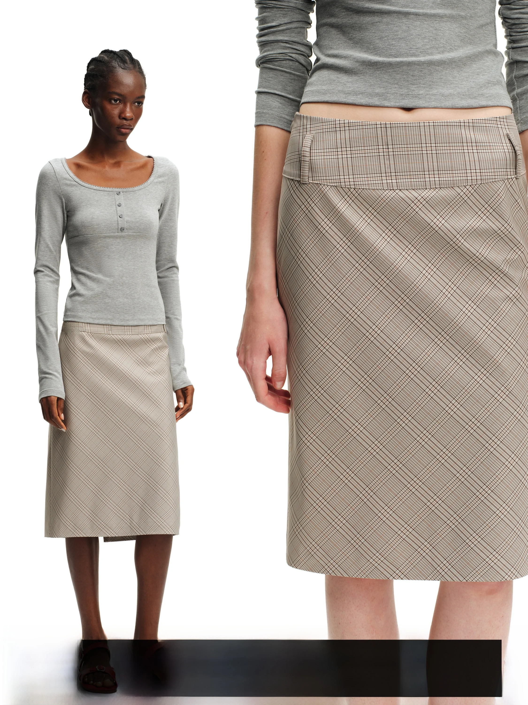 Юбка SMIIILE в стиле ретро с диагональным клетчатым узором, прямая, женская, весенняя, в британском деловом стиле, повседневная, со средней талией
Юбка SMIIILE в стиле ретро с диагональным клетчатым узором, прямая, женская, весенняя, в британском деловом стиле, повседневная, со средней талией