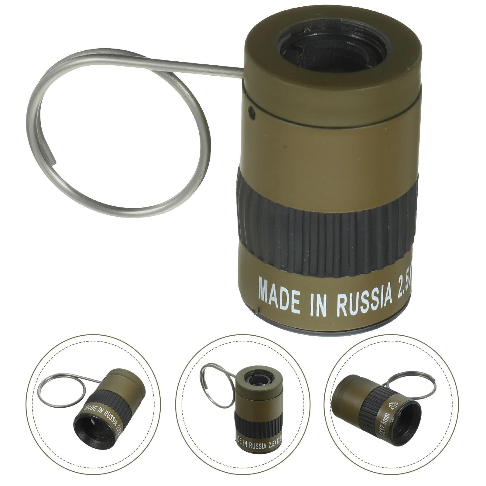 1 Set of Camping Mini Telescope Outdoor Finger Monocular Miniature Pocket Monocular
1 Set of Camping Mini Telescope Outdoor Finger Monocular Miniature Pocket Monocular
