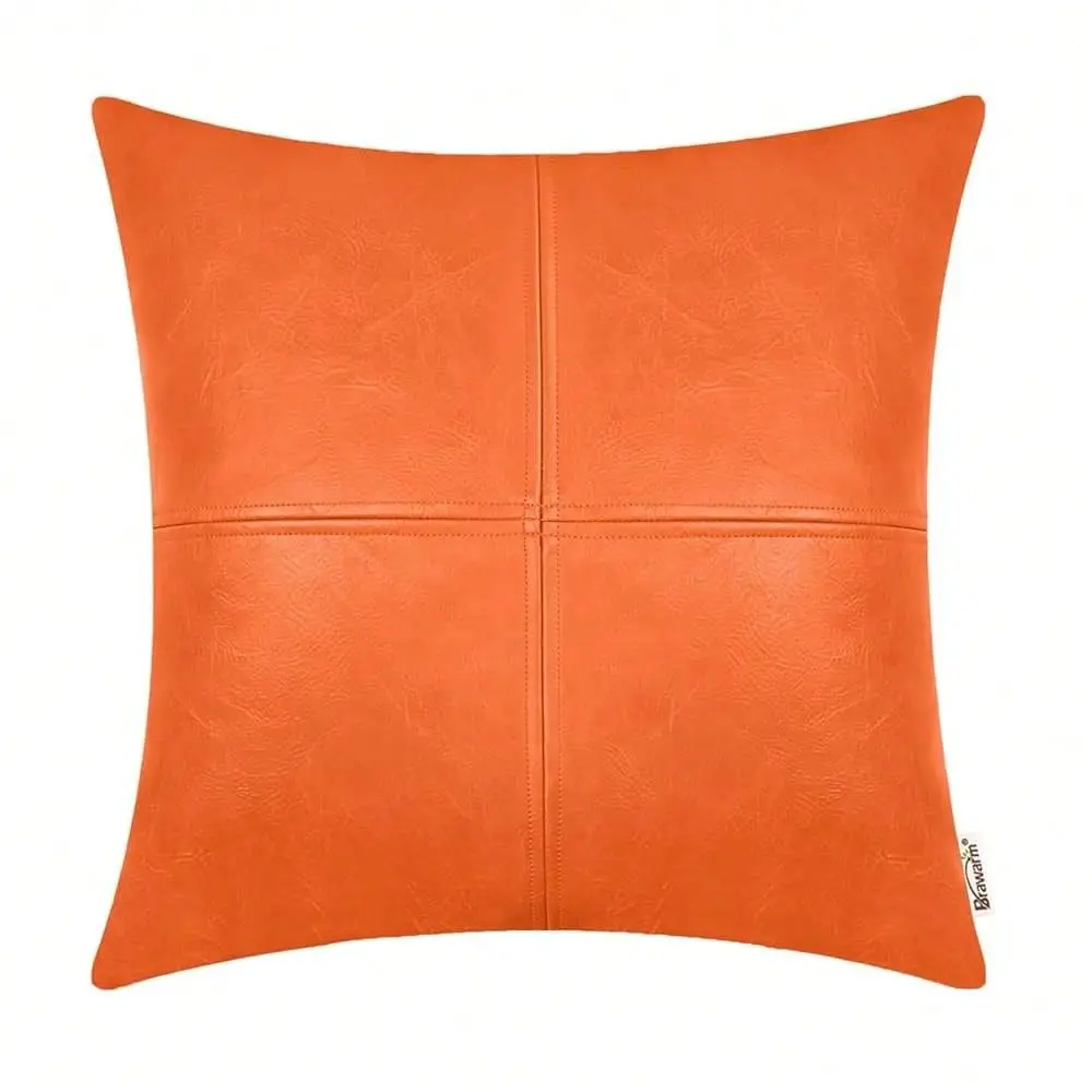 Faux Leather Throw Pillow Covers 20 X 20 Inches, Orange Leather Pillow Cover, Hand ed Leather Decorative Pillow Cover For
Faux Leather Throw Pillow Covers 20 X 20 Inches, Orange Leather Pillow Cover, Hand ed Leather Decorative Pillow Cover For