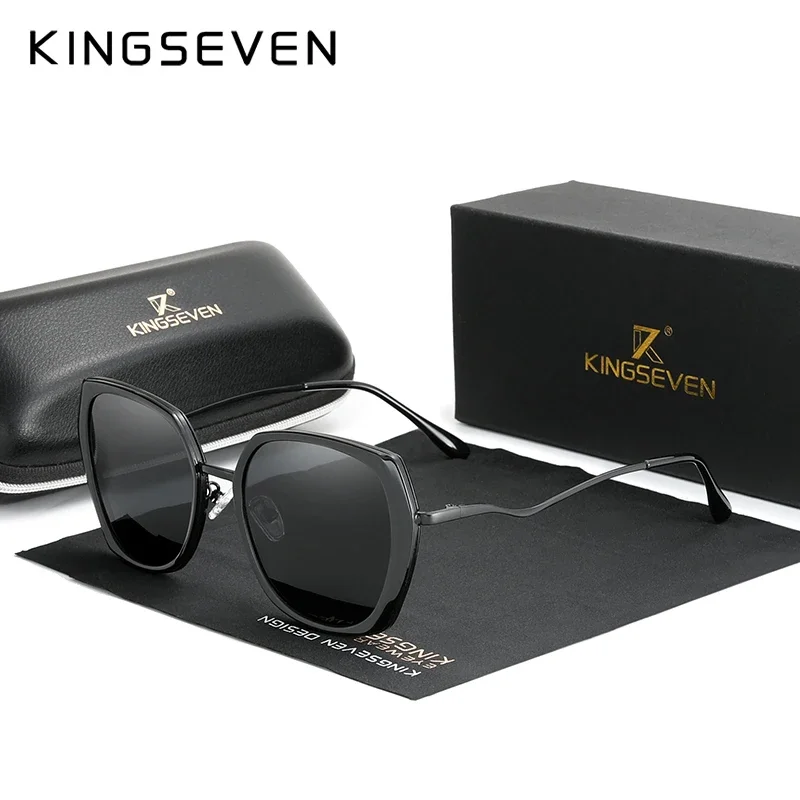 Женские солнцезащитные очки в форме бабочки KINGSEVEN, черные солнцезащитные очки в форме бабочки с поляризованными линзами, лето 2024
Женские солнцезащитные очки в форме бабочки KINGSEVEN, черные солнцезащитные очки в форме бабочки с поляризованными линзами, лето 2024
