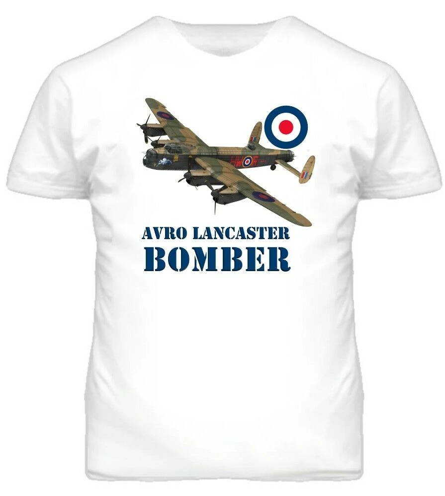 Avro Lancaster WW2 Heavy Four Engine Bomber Aircraft Action ФУТБОЛКА Мужские повседневные футболки из 100% хлопка Свободный топ Размер S-3XL
Avro Lancaster WW2 Heavy Four Engine Bomber Aircraft Action ФУТБОЛКА Мужские повседневные футболки из 100% хлопка Свободный топ Размер S-3XL