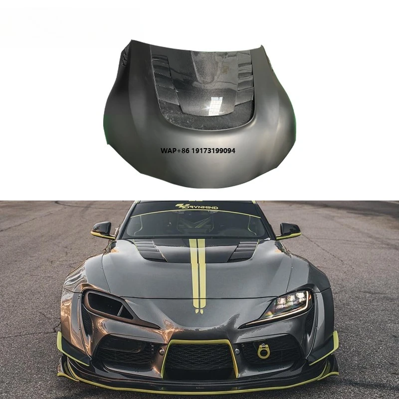Half Carbon Fiber Hood for Supra GR A90 A91 MK5 2019-2023 Front Engine Valve Cover Auto Parts Performance Kit
Half Carbon Fiber Hood for Supra GR A90 A91 MK5 2019-2023 Front Engine Valve Cover Auto Parts Performance Kit