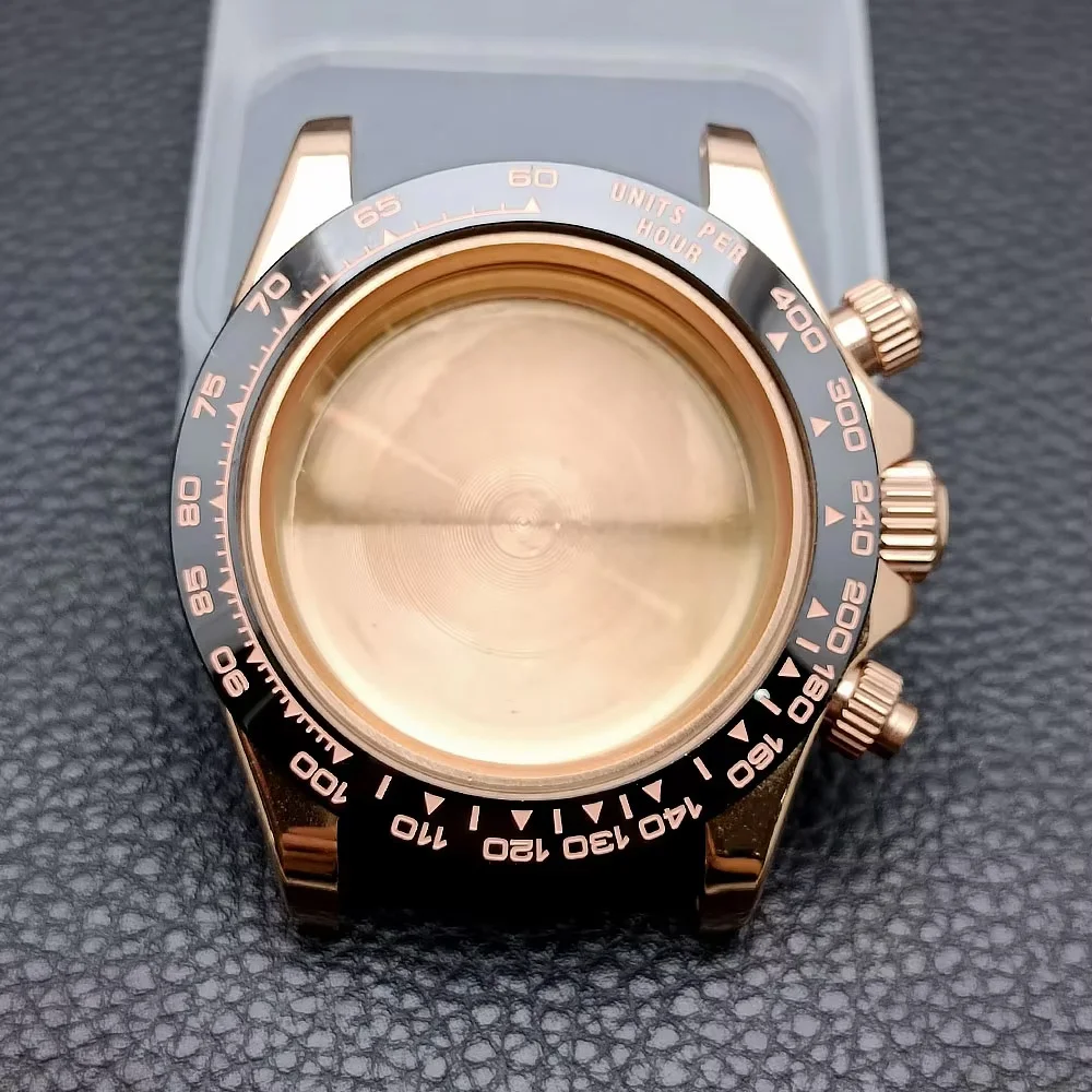 39.3mm Case Slivey / Gold Stainless Steel case fit VK63 VK63A movement Case Sapphire Crystal Glass case 20mm strap Watch Box
39.3mm Case Slivey / Gold Stainless Steel case fit VK63 VK63A movement Case Sapphire Crystal Glass case 20mm strap Watch Box