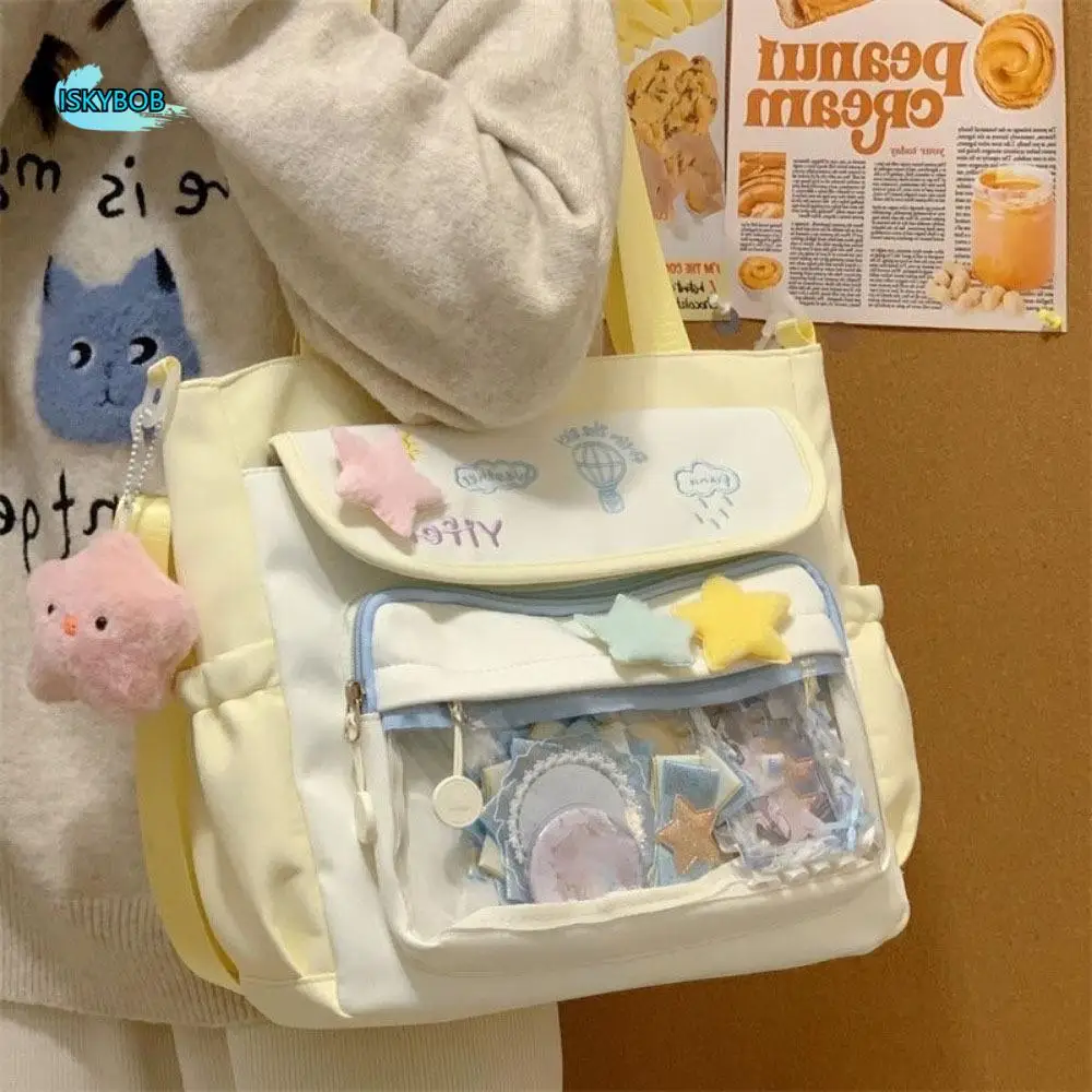 Cute Design Large Capacity Shoulder Ita Bag Preppy Style Sweet Y2K Anime Display Bag Kawaii Harajuku Style Handbag Women Use
Cute Design Large Capacity Shoulder Ita Bag Preppy Style Sweet Y2K Anime Display Bag Kawaii Harajuku Style Handbag Women Use