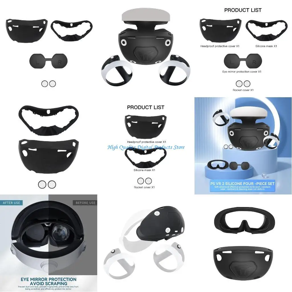 U2JE Soft Silicone Cover Protective Rocker Cover Face for PS VR2 Headset
U2JE Soft Silicone Cover Protective Rocker Cover Face for PS VR2 Headset