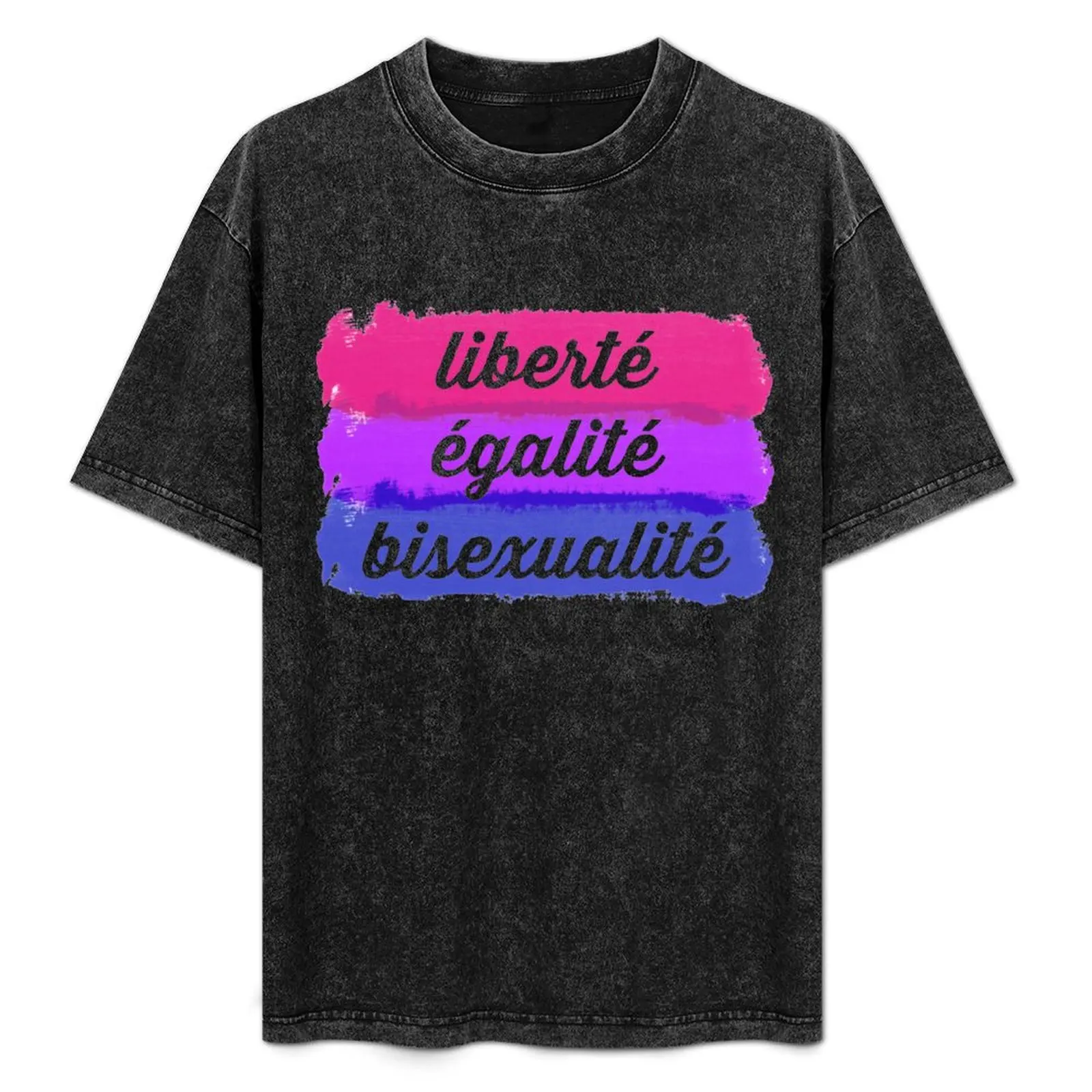 Liberté galité Bisexualité T-Shirt Plus Size Quick Dry Sports Tee
Liberté galité Bisexualité T-Shirt Plus Size Quick Dry Sports Tee