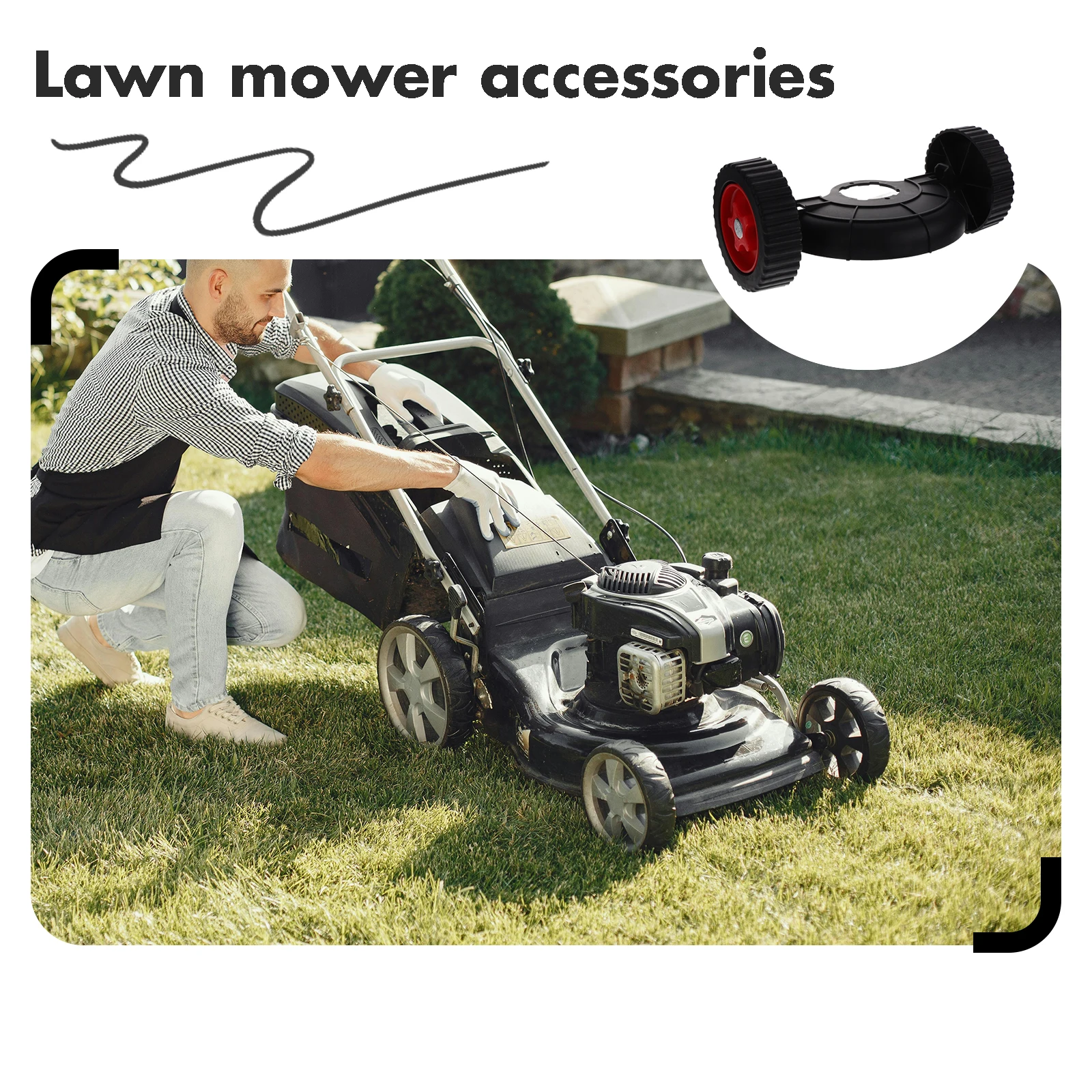 Lawn Mower Training Wheels Lawnmower Support Plastic Casters Replacement Auxiliary Deck
Lawn Mower Training Wheels Lawnmower Support Plastic Casters Replacement Auxiliary Deck