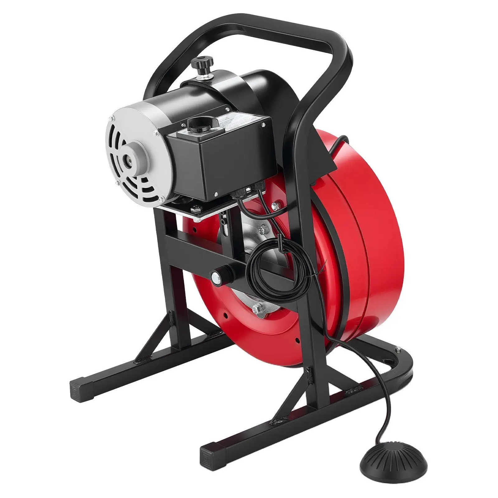 Машина для прочистки канализации 50 футов x 1/2 дюйма, ручная винтовая змеевидная насадка с 4 резцами и пневматическим ножным переключателем для труб от 2 до 6 дюймов
Машина для прочистки канализации 50 футов x 1/2 дюйма, ручная винтовая змеевидная насадка с 4 резцами и пневматическим ножным переключателем для труб от 2 до 6 дюймов