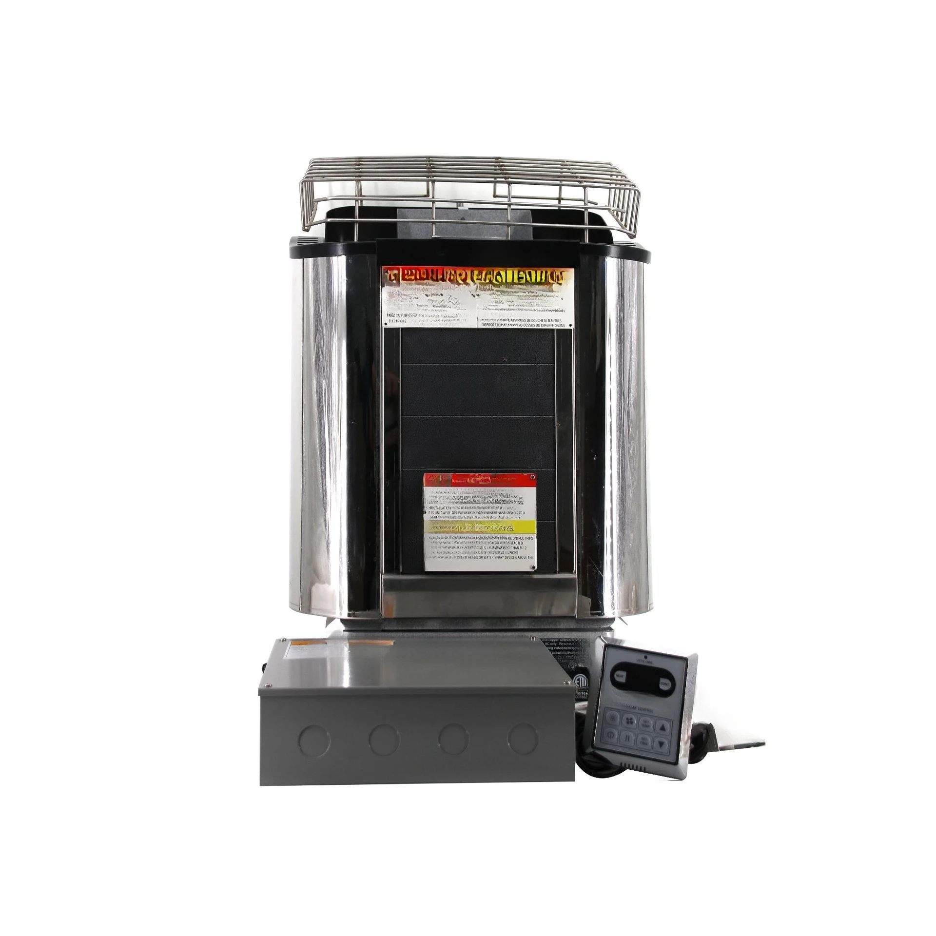 Meet the market safety certification External control Sauna furnace Dry steamer equipment Energy saving
Meet the market safety certification External control Sauna furnace Dry steamer equipment Energy saving