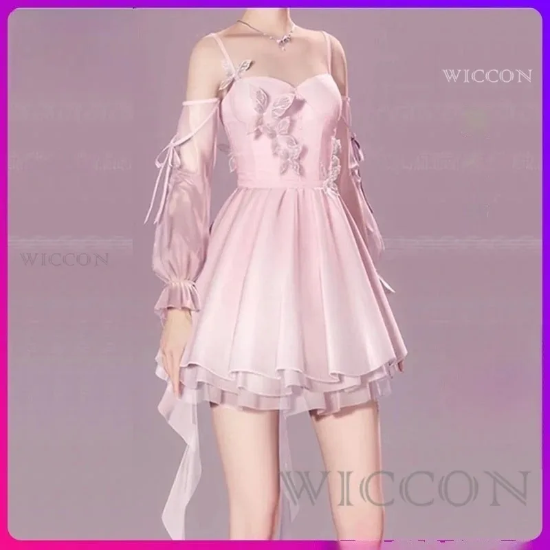 Костюм для косплея «Любовь и глубокое пространство», платье в стиле фэнтези, мечта и рифленый наряд в виде сердца, повседневная униформа для девочек, вечерние
Костюм для косплея «Любовь и глубокое пространство», платье в стиле фэнтези, мечта и рифленый наряд в виде сердца, повседневная униформа для девочек, вечерние