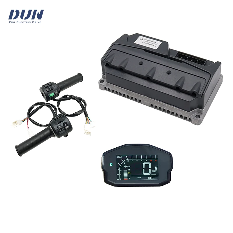 LingBo LBMC72122 HK5L V5 45A 48V-72V 800W-1200W BLDC Motor Controller with DKD Display Speedometer and T08 Throttle Kits
LingBo LBMC72122 HK5L V5 45A 48V-72V 800W-1200W BLDC Motor Controller with DKD Display Speedometer and T08 Throttle Kits