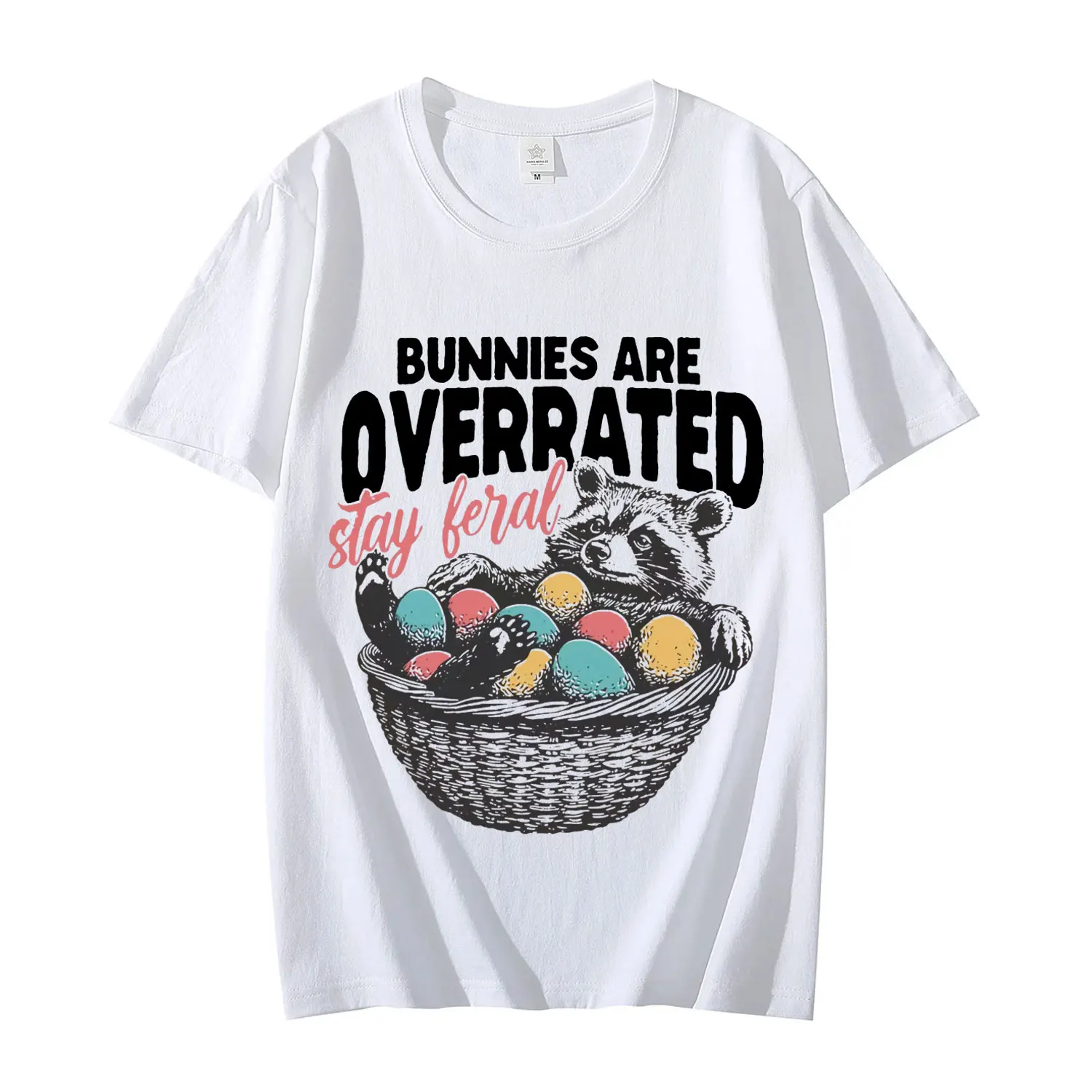 Bunnies Are Overrated Stay Feral T-shirt Funny Raccoon Graphic T Shirts Men's Women's Fashion Y2k Vintage Short Sleeve T-shirts
Bunnies Are Overrated Stay Feral T-shirt Funny Raccoon Graphic T Shirts Men's Women's Fashion Y2k Vintage Short Sleeve T-shirts