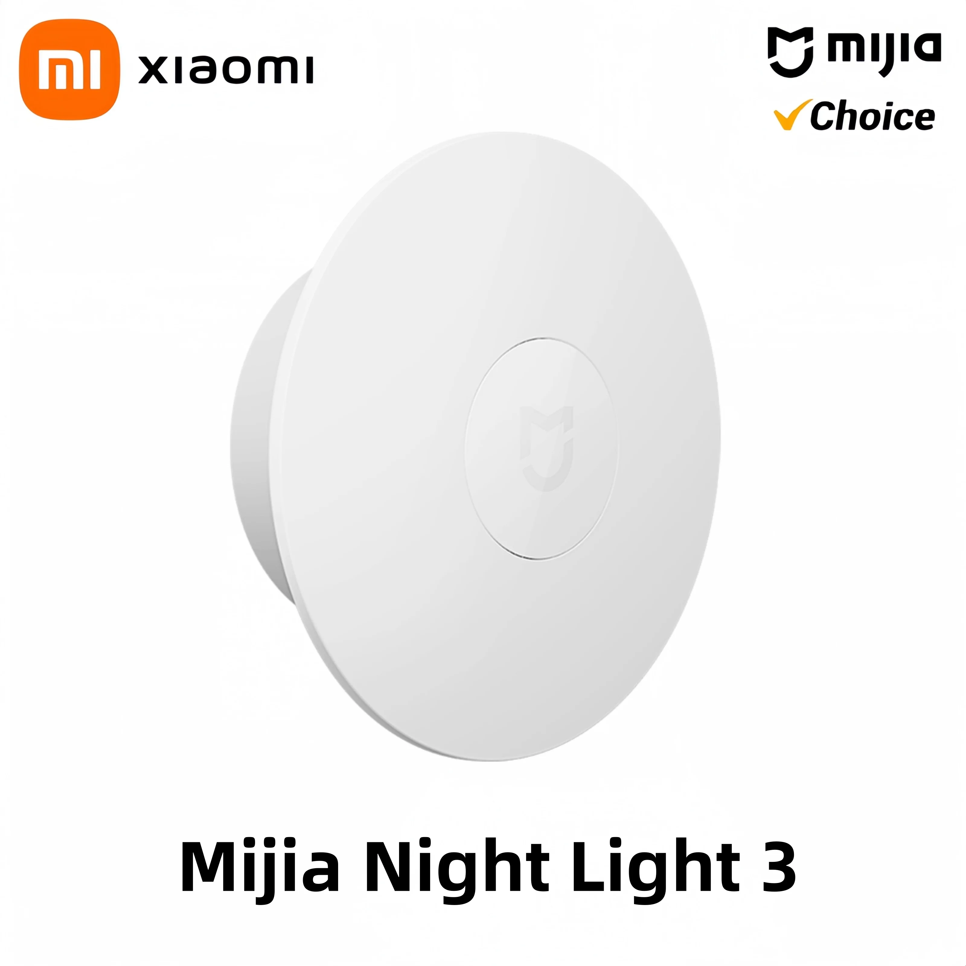 Ночник Xiaomi Mijia 3, прикроватная лампа с датчиком движения и регулируемой яркостью, умное обнаружение человеческого тела для спальни, детской комнаты
Ночник Xiaomi Mijia 3, прикроватная лампа с датчиком движения и регулируемой яркостью, умное обнаружение человеческого тела для спальни, детской комнаты