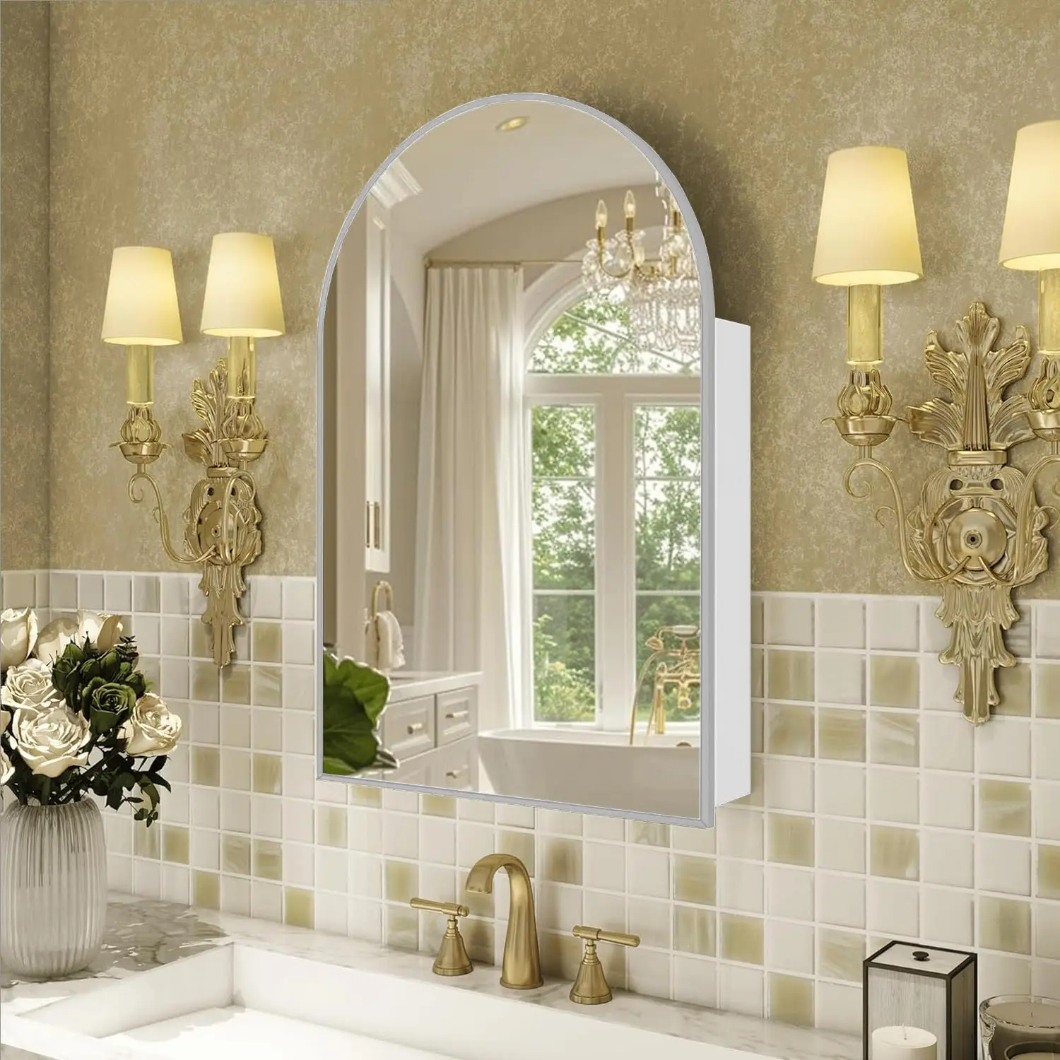 Bathroom Medicine Cabinet with Mirror for Left or Right Opening, Surface Mount Medicine Cabinets for Bathroom not, Customized
Bathroom Medicine Cabinet with Mirror for Left or Right Opening, Surface Mount Medicine Cabinets for Bathroom not, Customized
