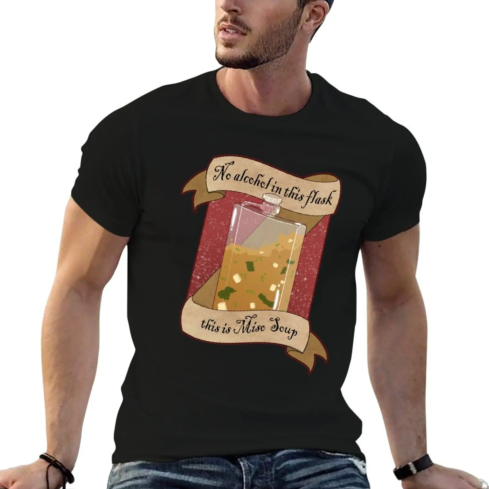 Miso Soup Flask T-Shirt summer top baggy shirts summer tops big and tall t shirts for men
Miso Soup Flask T-Shirt summer top baggy shirts summer tops big and tall t shirts for men