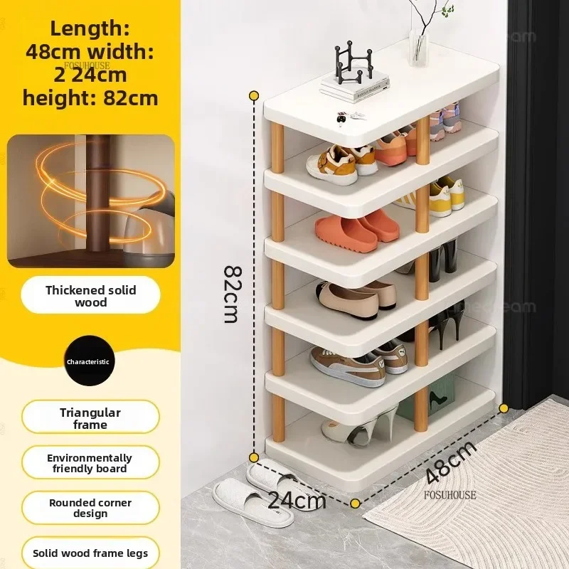 Nordic Wooden Durable Simple Hallway Shoe Racks Indoor Space-saving Shoe Storage Racks Multi-layer Shoe Racks for Home Storage
Nordic Wooden Durable Simple Hallway Shoe Racks Indoor Space-saving Shoe Storage Racks Multi-layer Shoe Racks for Home Storage