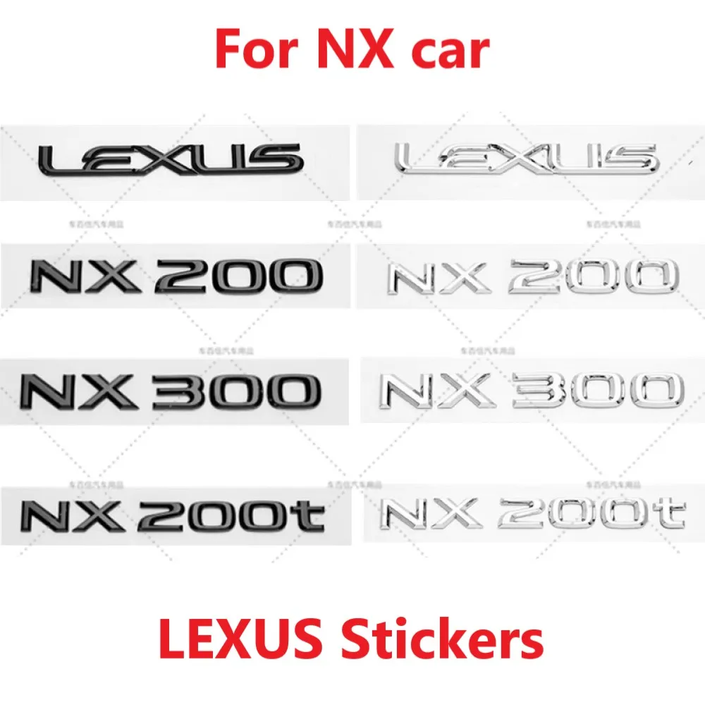 Front or Side or Rear Trunk Badge ABS Sticker For Lexus NX NX200 NX300 NX200t F SPORT badge stickers
Front or Side or Rear Trunk Badge ABS Sticker For Lexus NX NX200 NX300 NX200t F SPORT badge stickers