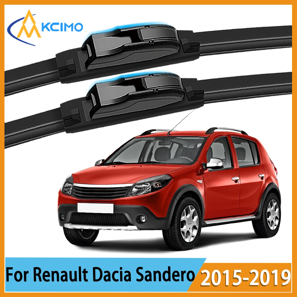 High Performance Wiper Blades for Renault Dacia Sandero Stepway MK 2 II 2015 2016 2017 2018 2019 Direct Replacement No Modificat
High Performance Wiper Blades for Renault Dacia Sandero Stepway MK 2 II 2015 2016 2017 2018 2019 Direct Replacement No Modificat