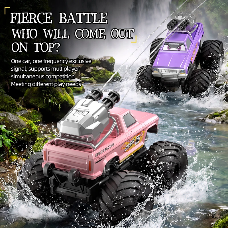 RC Truck With Water Gun Amphibious Remote Control Climbing Car Off-Road RC Vehicles Waterproof Toy Gift JJRC Q245PRO
RC Truck With Water Gun Amphibious Remote Control Climbing Car Off-Road RC Vehicles Waterproof Toy Gift JJRC Q245PRO