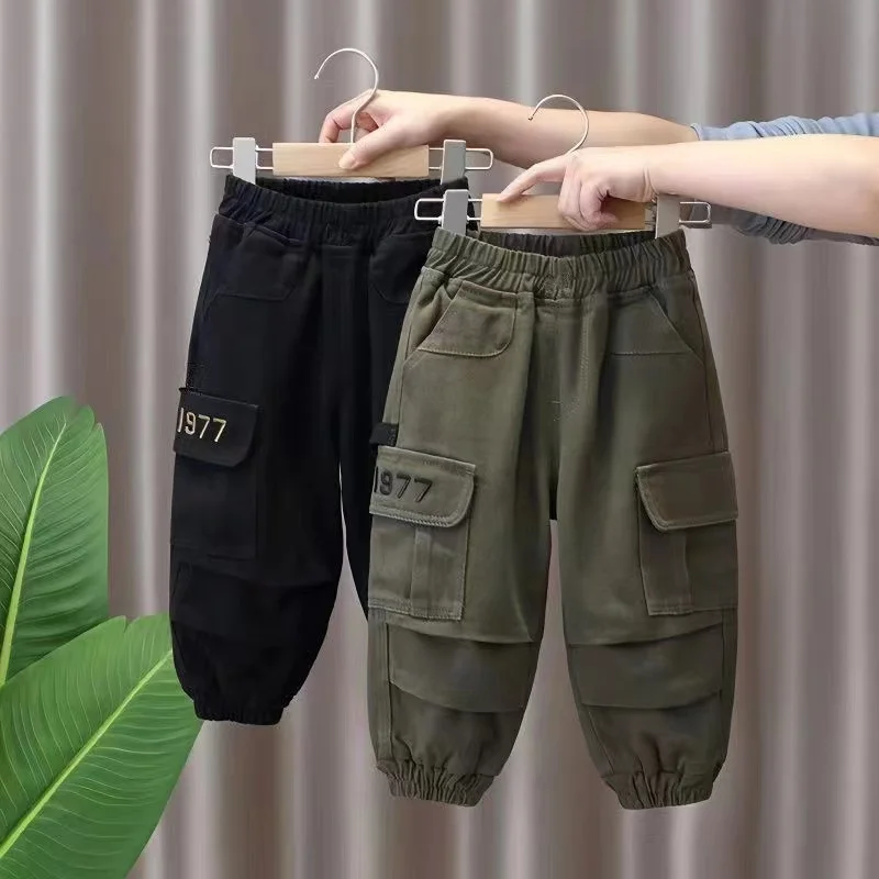 2024 New Cotton Pants Solid Boys Casual Sport Pants Korean Pants Garcon Kids Children Trousers 2-8Years Clothes
2024 New Cotton Pants Solid Boys Casual Sport Pants Korean Pants Garcon Kids Children Trousers 2-8Years Clothes