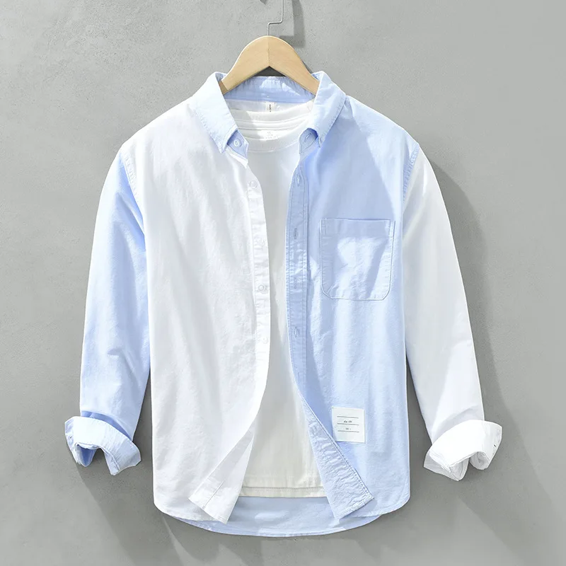 New 6720 Men's Casual Long Sve irt Trendy Fre Color Blo Loose Fit Faionable Versatile Simple Artistic Cotton irt
New 6720 Men's Casual Long Sve irt Trendy Fre Color Blo Loose Fit Faionable Versatile Simple Artistic Cotton irt