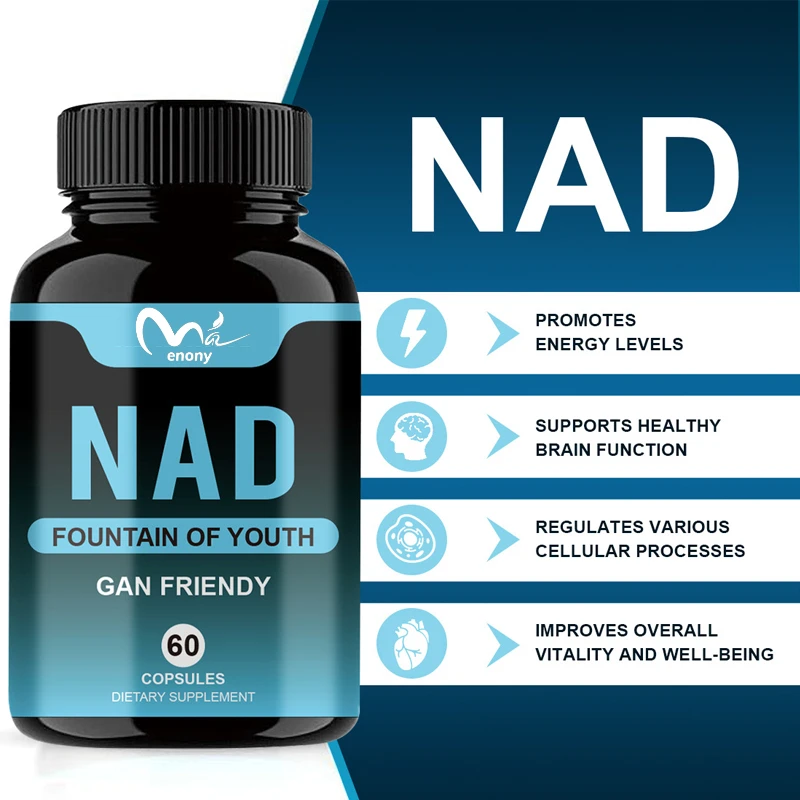 Дополнительные капсулы NAD способствуют уровни энергии и улучшают общее жизненно важность. 60 капсул
Дополнительные капсулы NAD способствуют уровни энергии и улучшают общее жизненно важность. 60 капсул