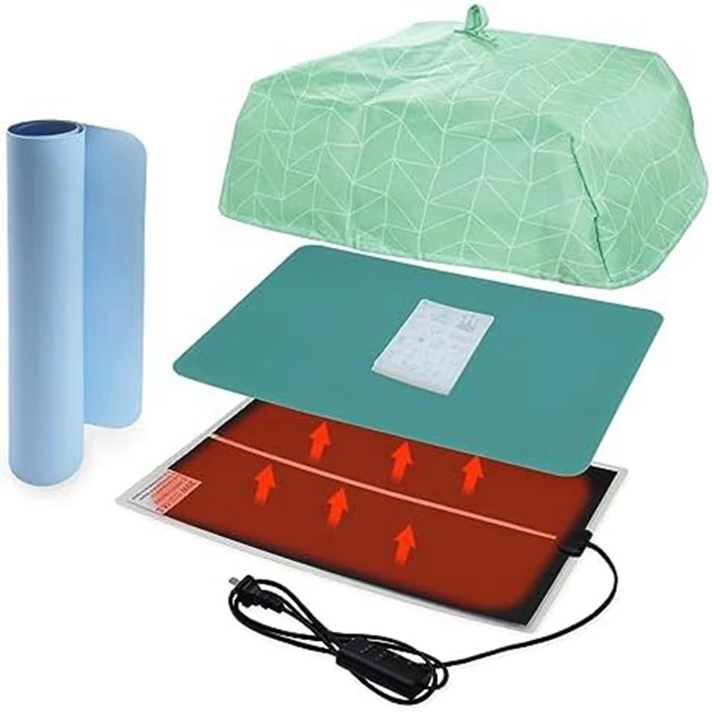 Resin Heating Pad With Timer And Lid-Epoxy Resin Drying Tool Set, Resin Silicone Mold Heating Pad,Resin Supplies US Plug Durable
Resin Heating Pad With Timer And Lid-Epoxy Resin Drying Tool Set, Resin Silicone Mold Heating Pad,Resin Supplies US Plug Durable