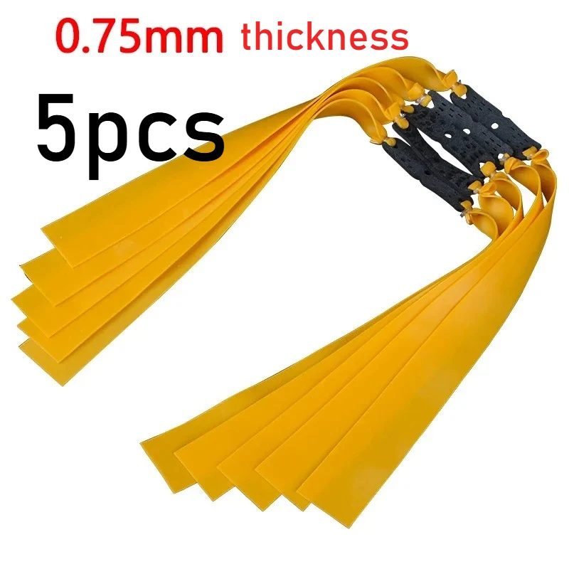 Flat Rubber Band Hunting Slingshot Outdoor Shooting Catapult 0.55mm Rubber Band Slingshot Accessories for Shooting Toys
Flat Rubber Band Hunting Slingshot Outdoor Shooting Catapult 0.55mm Rubber Band Slingshot Accessories for Shooting Toys