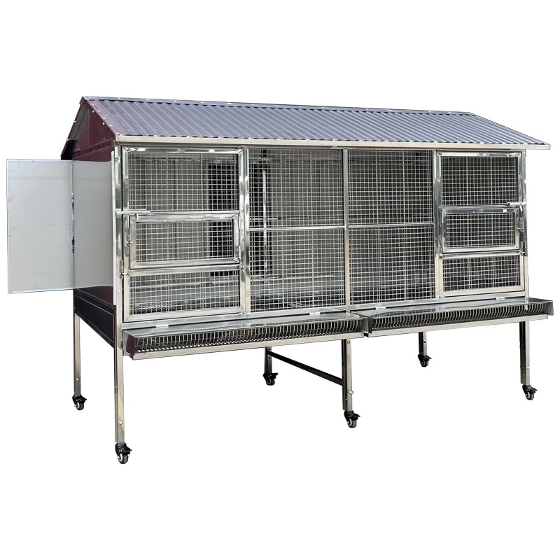 Stainless steel chicken coop Large coop Anti-weasel chicken coop Outdoor shed Home outdoor 
Stainless steel chicken coop Large coop Anti-weasel chicken coop Outdoor shed Home outdoor