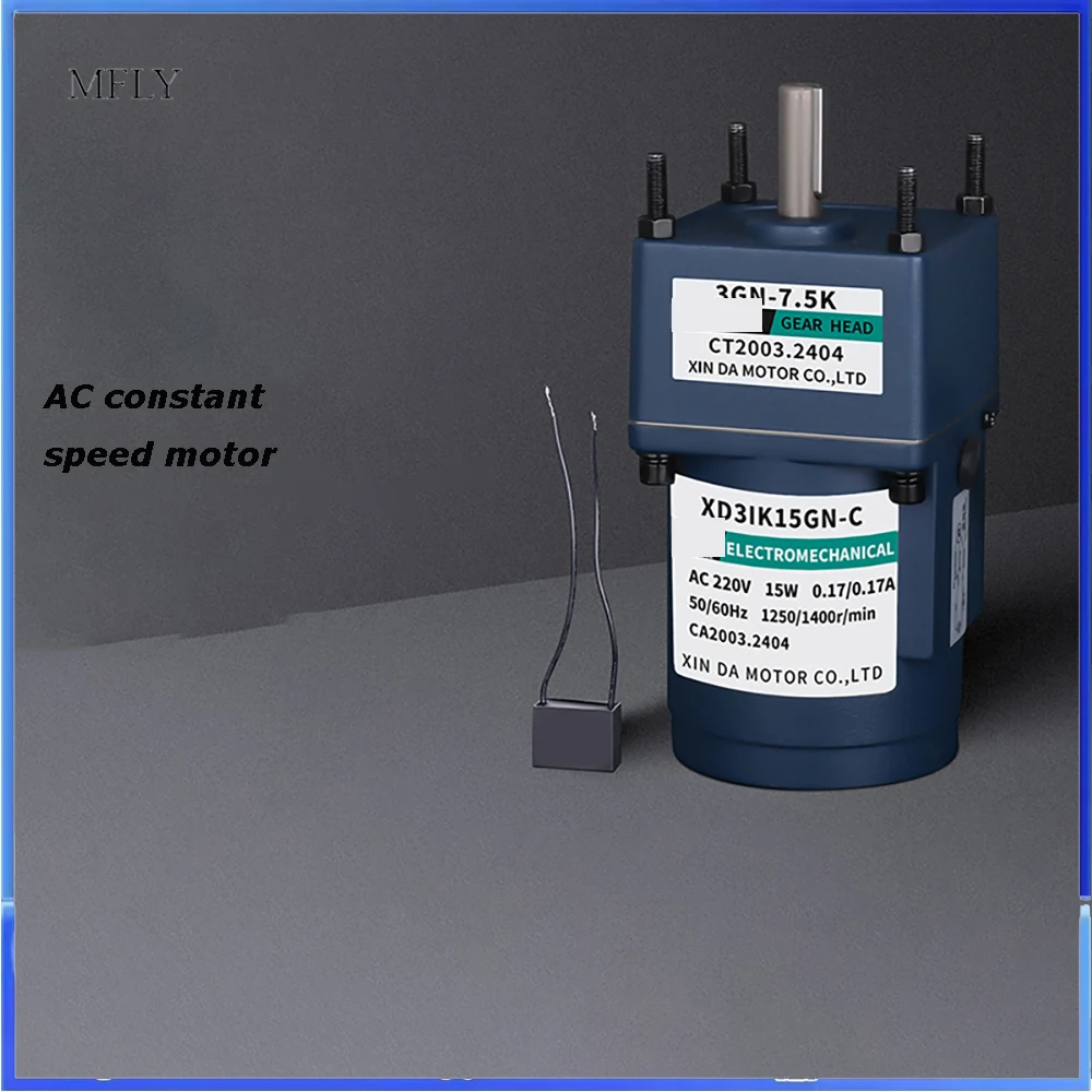 3IK15GN-C Мотор-редуктор с фиксированной скоростью Однофазный двигатель Миниатюрный медленный двигатель 15 Вт Индукционный двигатель переменного тока 220 В
3IK15GN-C Мотор-редуктор с фиксированной скоростью Однофазный двигатель Миниатюрный медленный двигатель 15 Вт Индукционный двигатель переменного тока 220 В