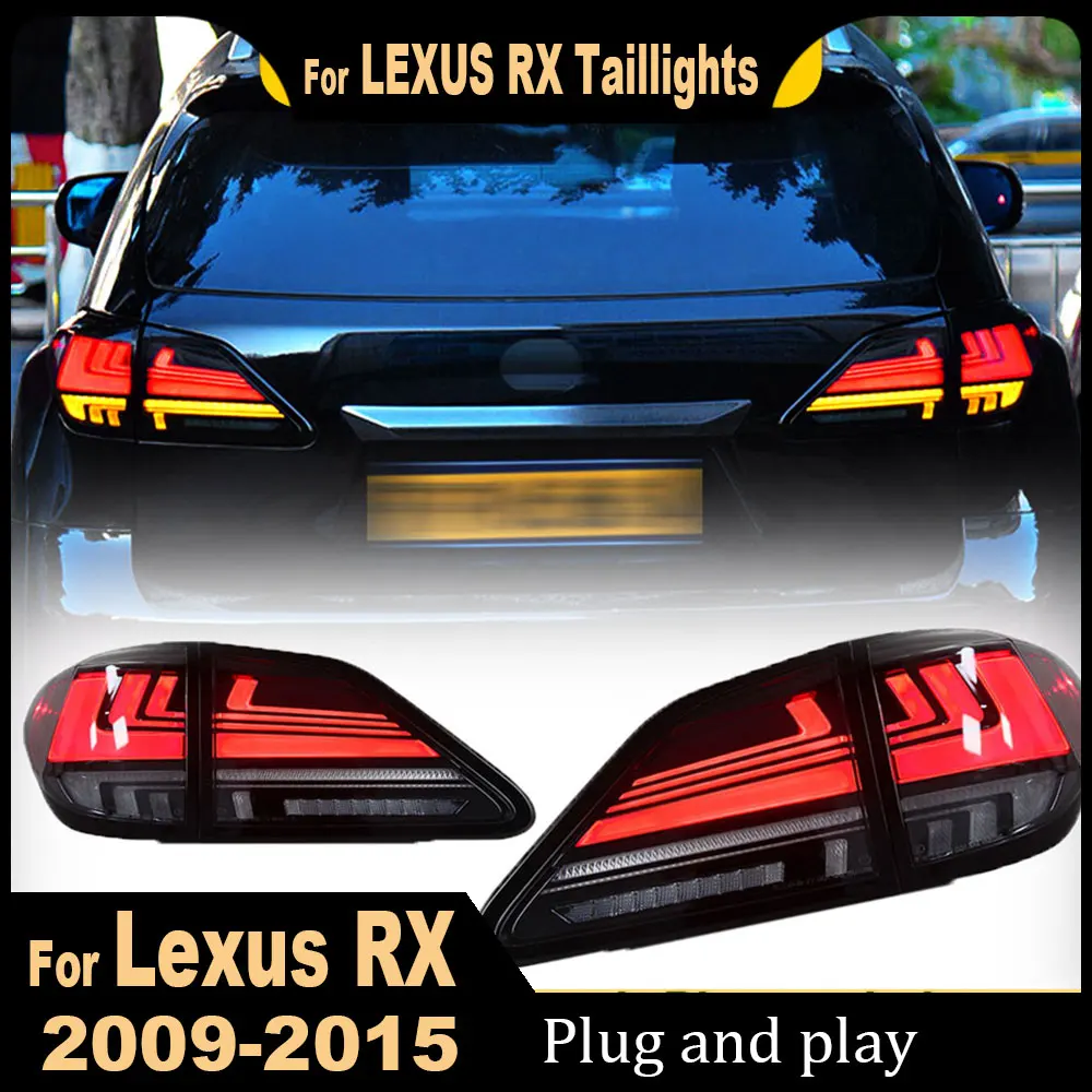 New LED Tail Lamp For Lexus RX Taillight RX270 RX350 RX450H 2009-2015 Upgrade Modified Dynamic Signal Tail Lamp Auto Accessories
New LED Tail Lamp For Lexus RX Taillight RX270 RX350 RX450H 2009-2015 Upgrade Modified Dynamic Signal Tail Lamp Auto Accessories